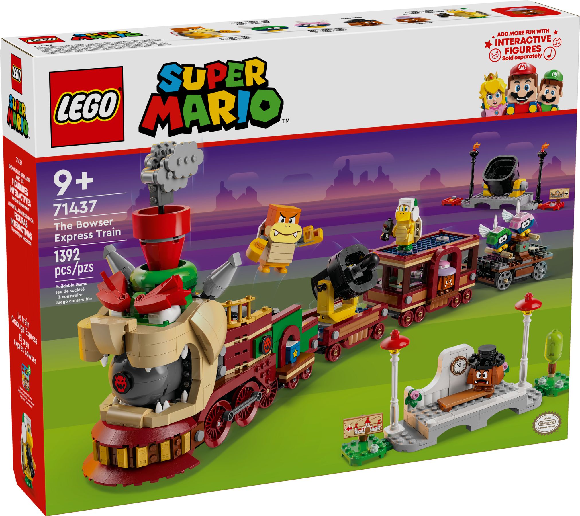 LEGO Super Mario Der Bowser-Schnellzug 71437