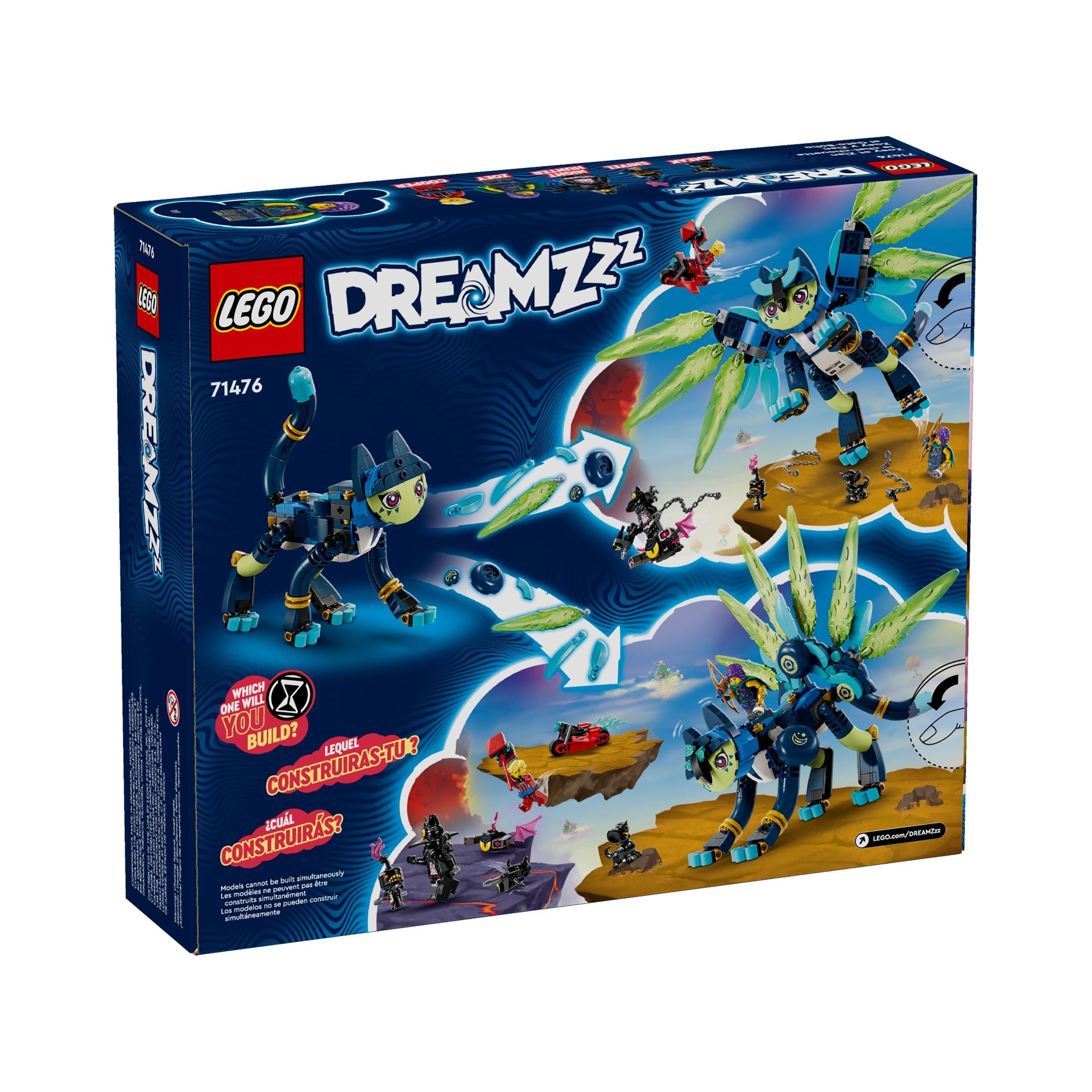 LEGO DreamZzz Zoey und die Katzeneule Zian 71476