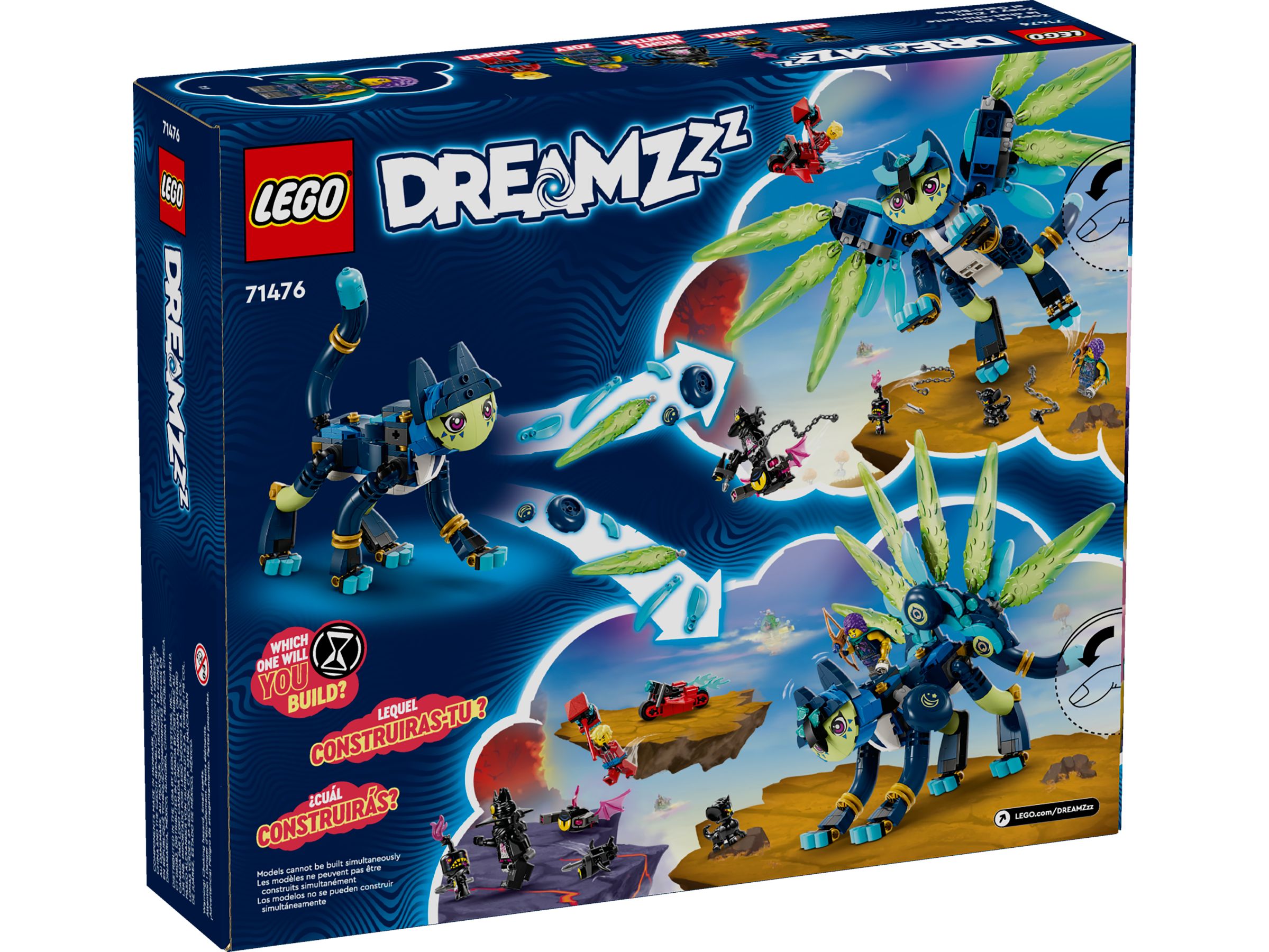 LEGO DreamZzz Zoey und die Katzeneule Zian 71476