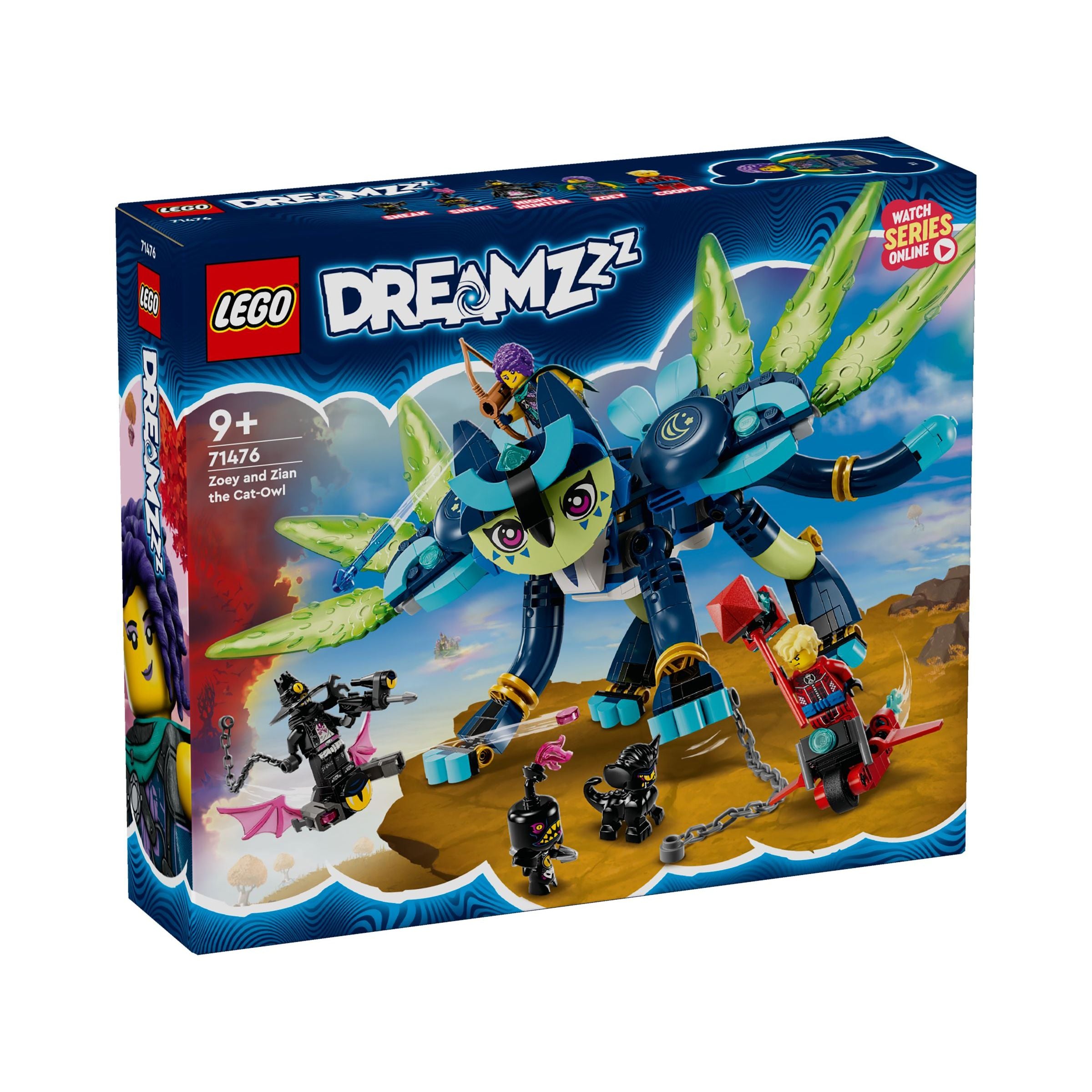 LEGO DreamZzz Zoey und die Katzeneule Zian 71476