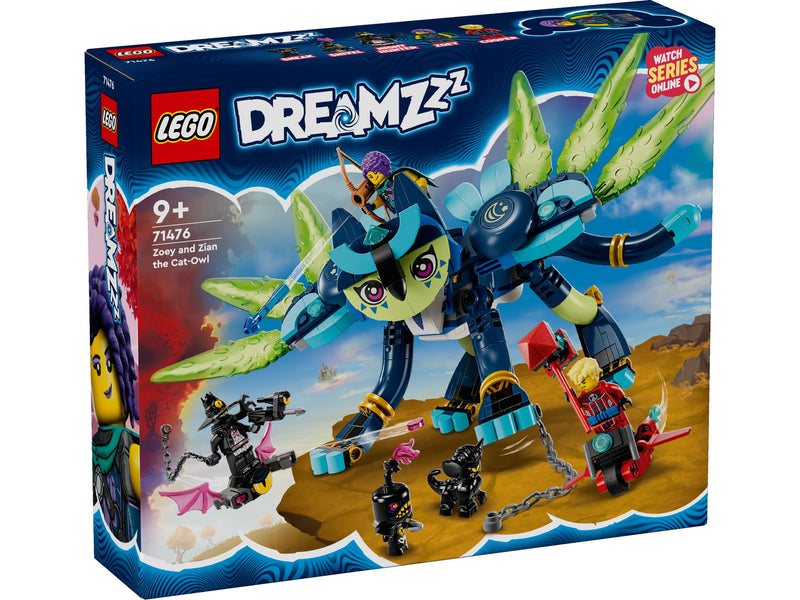 LEGO DreamZzz Zoey und die Katzeneule Zian 71476