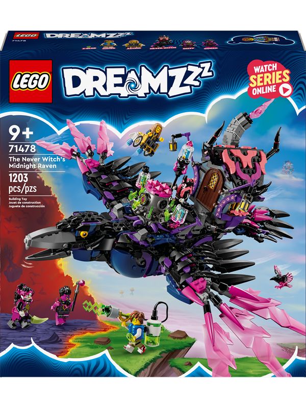 LEGO DreamZzz Der Mitternachtsrabe der Nimmerhexe 71478