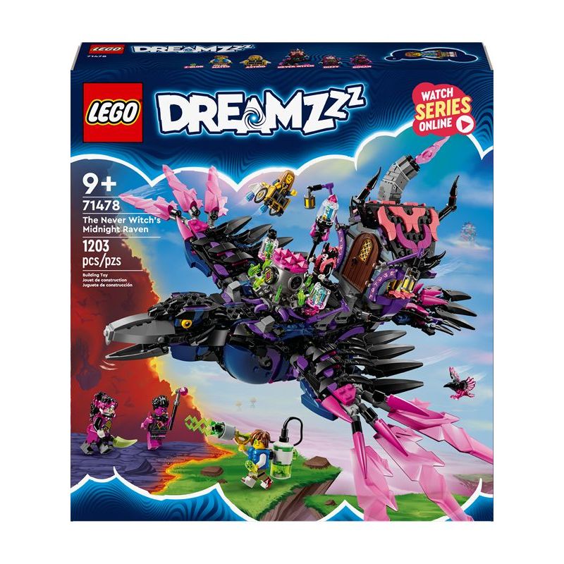 LEGO DreamZzz Der Mitternachtsrabe der Nimmerhexe 71478