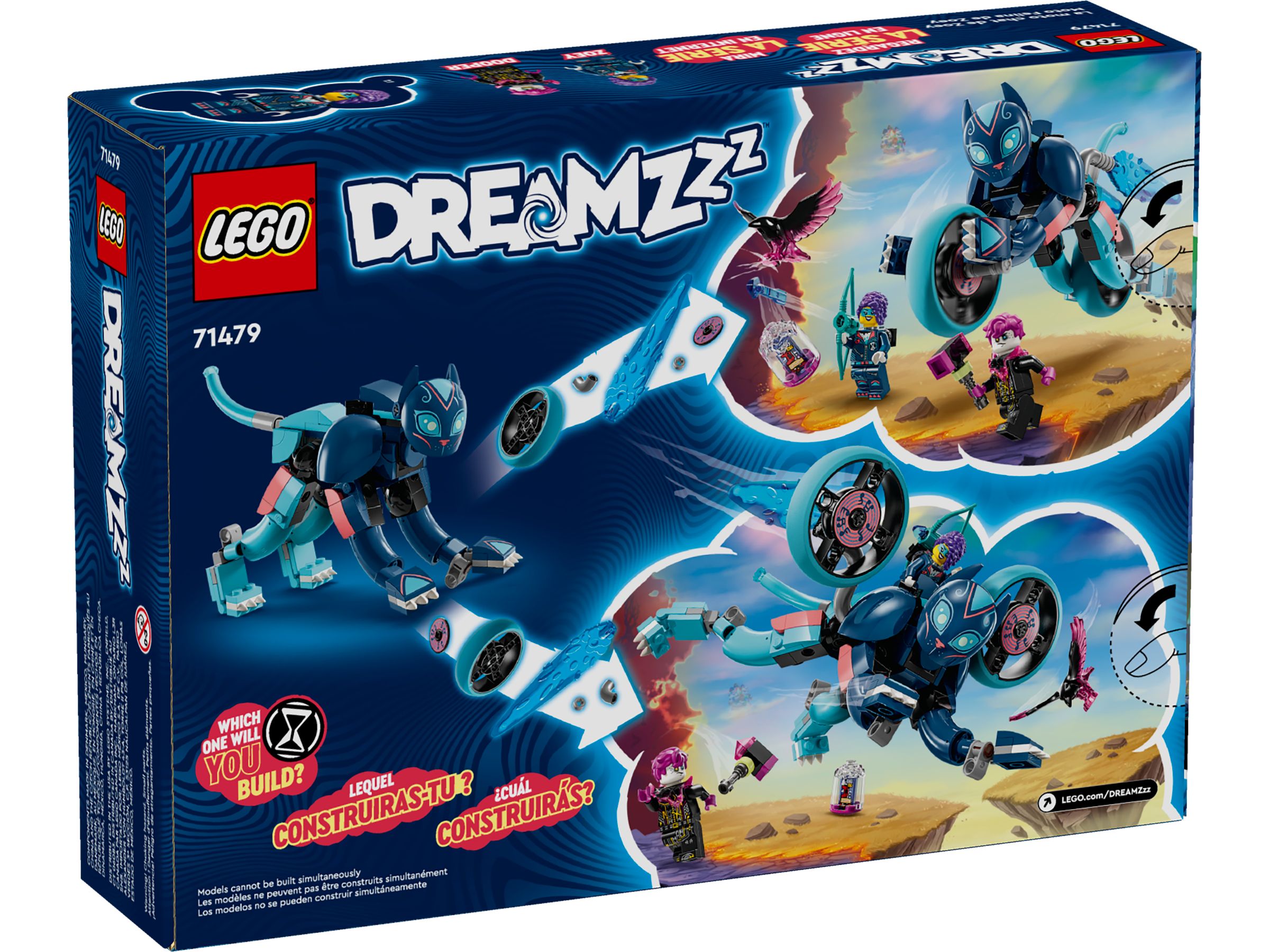 LEGO DreamZzz Zoeys Katzenmotorrad 71479