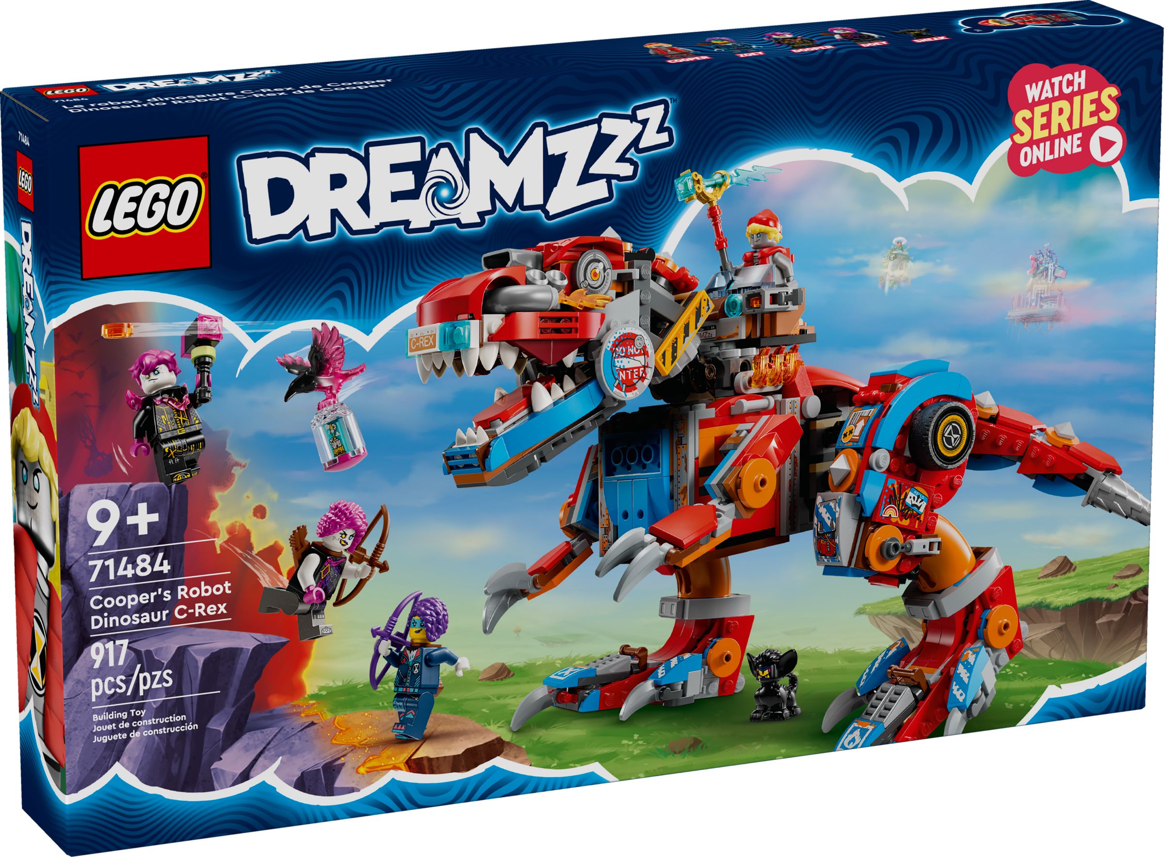 LEGO DreamZzz Coopers Dino-Mech C-Rex 71484