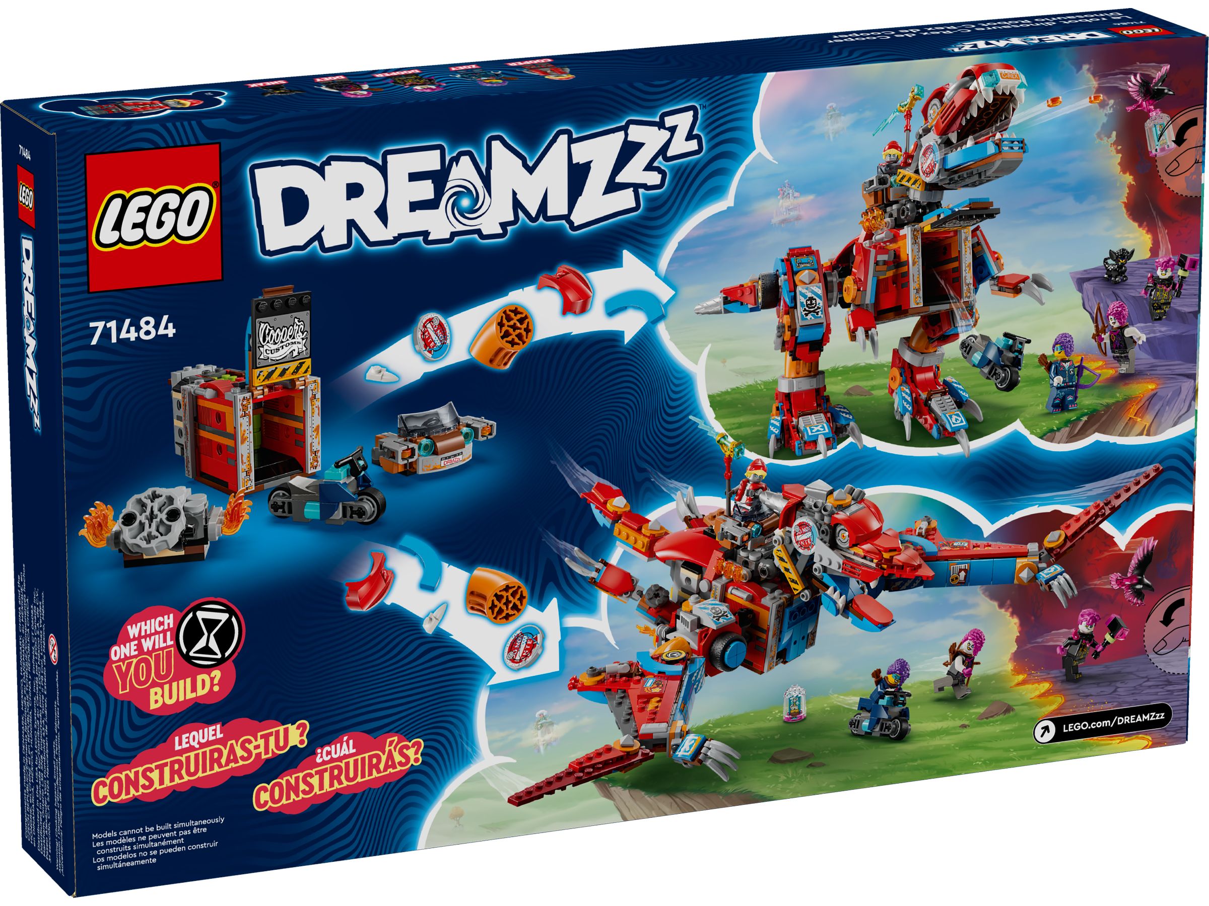 LEGO DreamZzz Coopers Dino-Mech C-Rex 71484