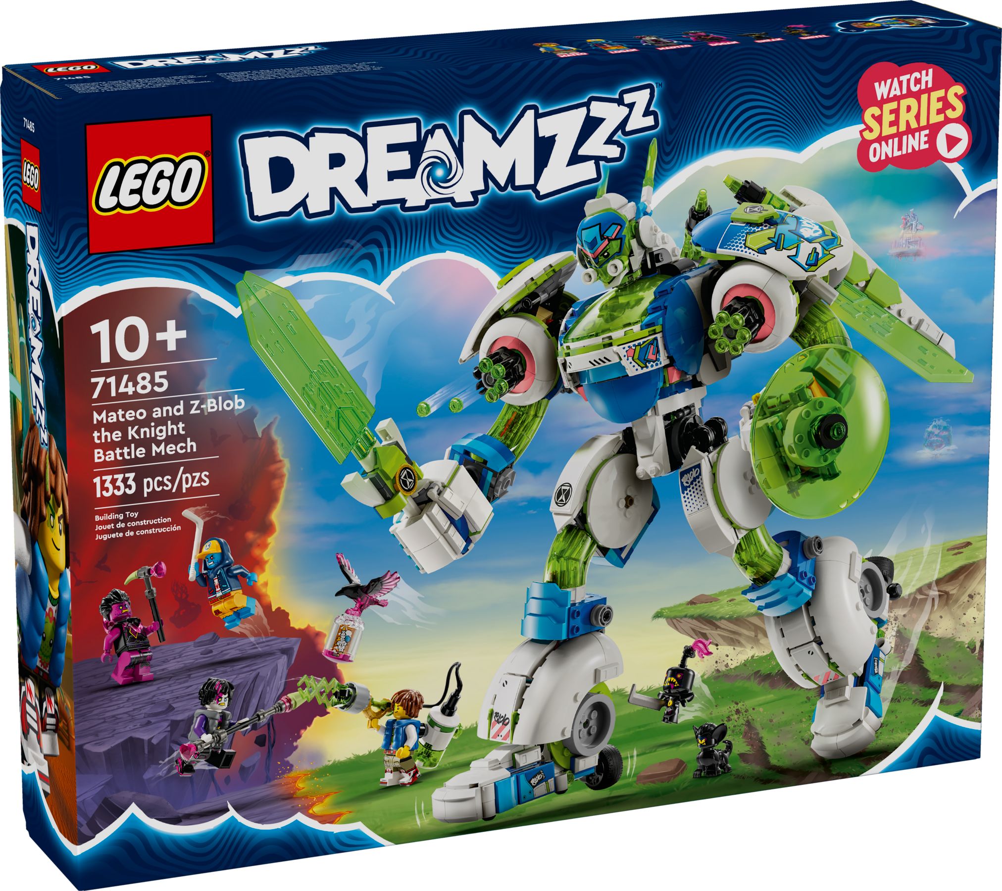 LEGO DreamZzz Mateo und Z-Blob der Ritter-Mech 71485