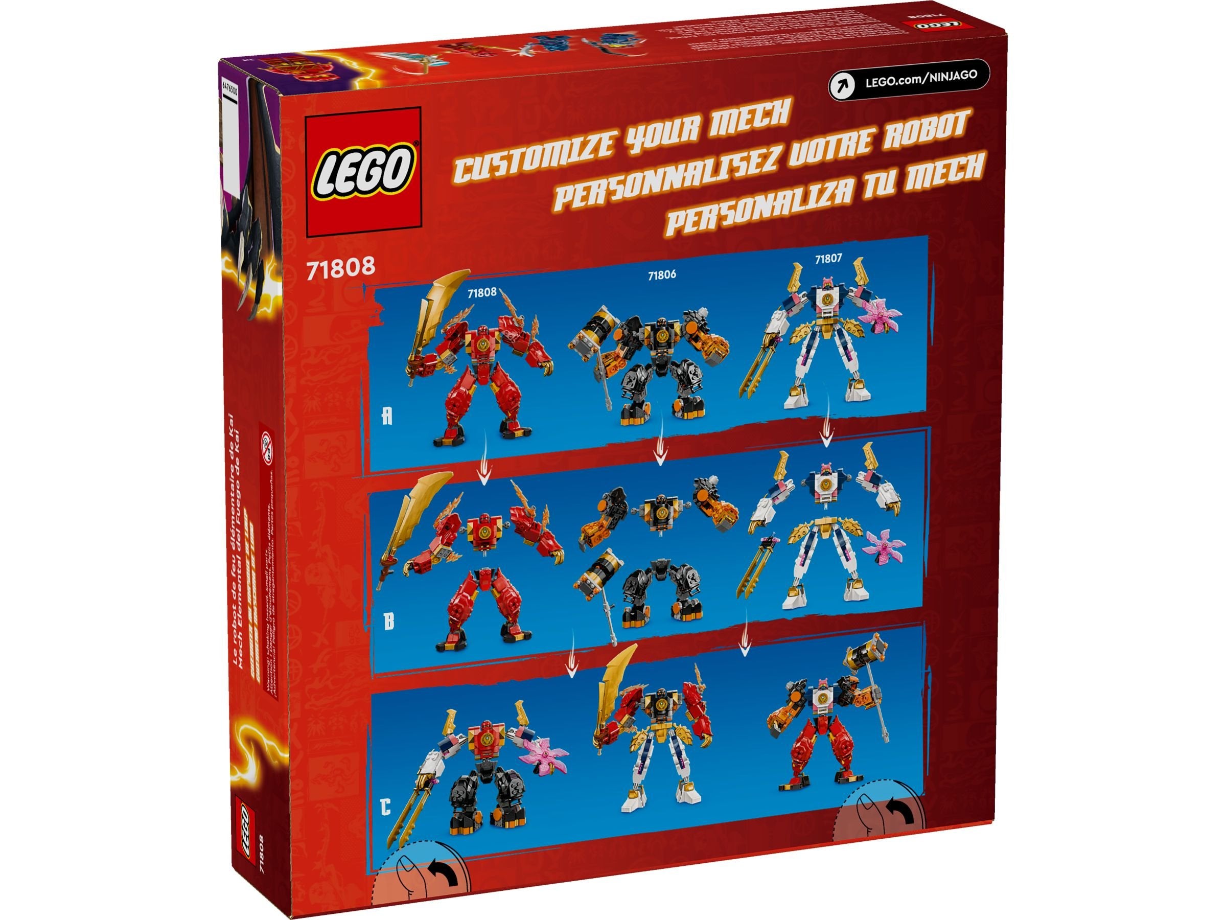 LEGO Ninjago Kais Feuermech 71808