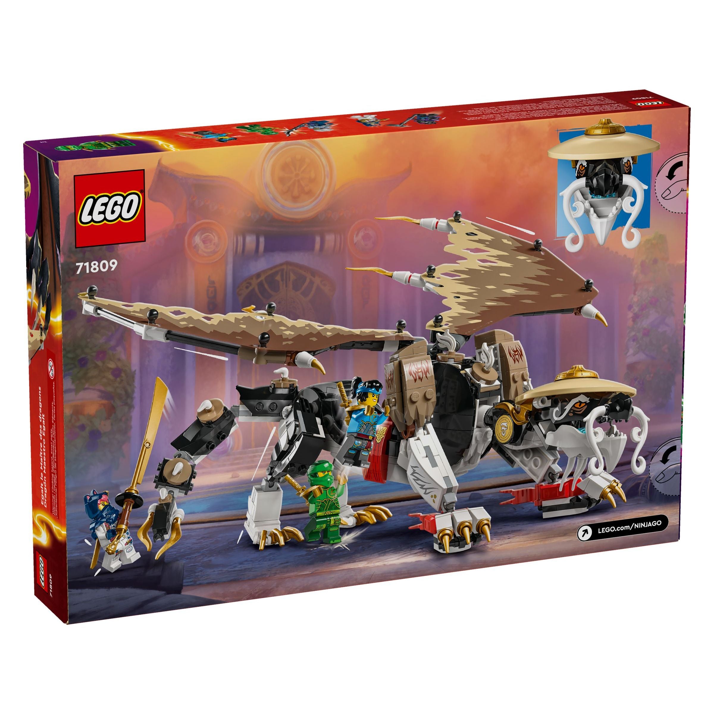 LEGO Ninjago Egalt der Meisterdrache 71809