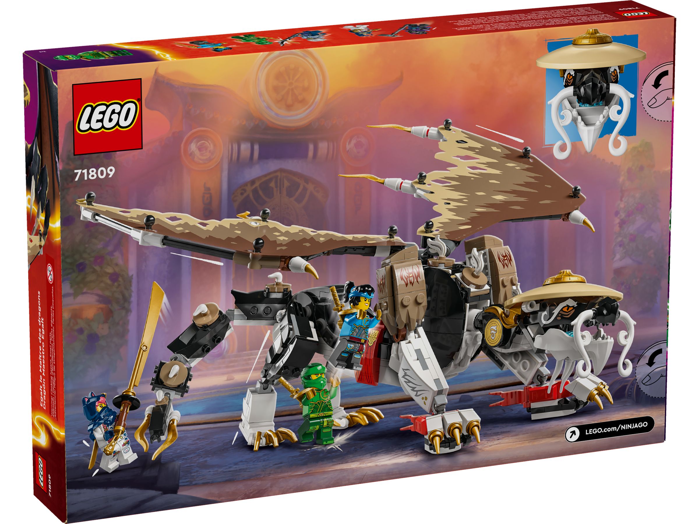 LEGO Ninjago Egalt der Meisterdrache 71809