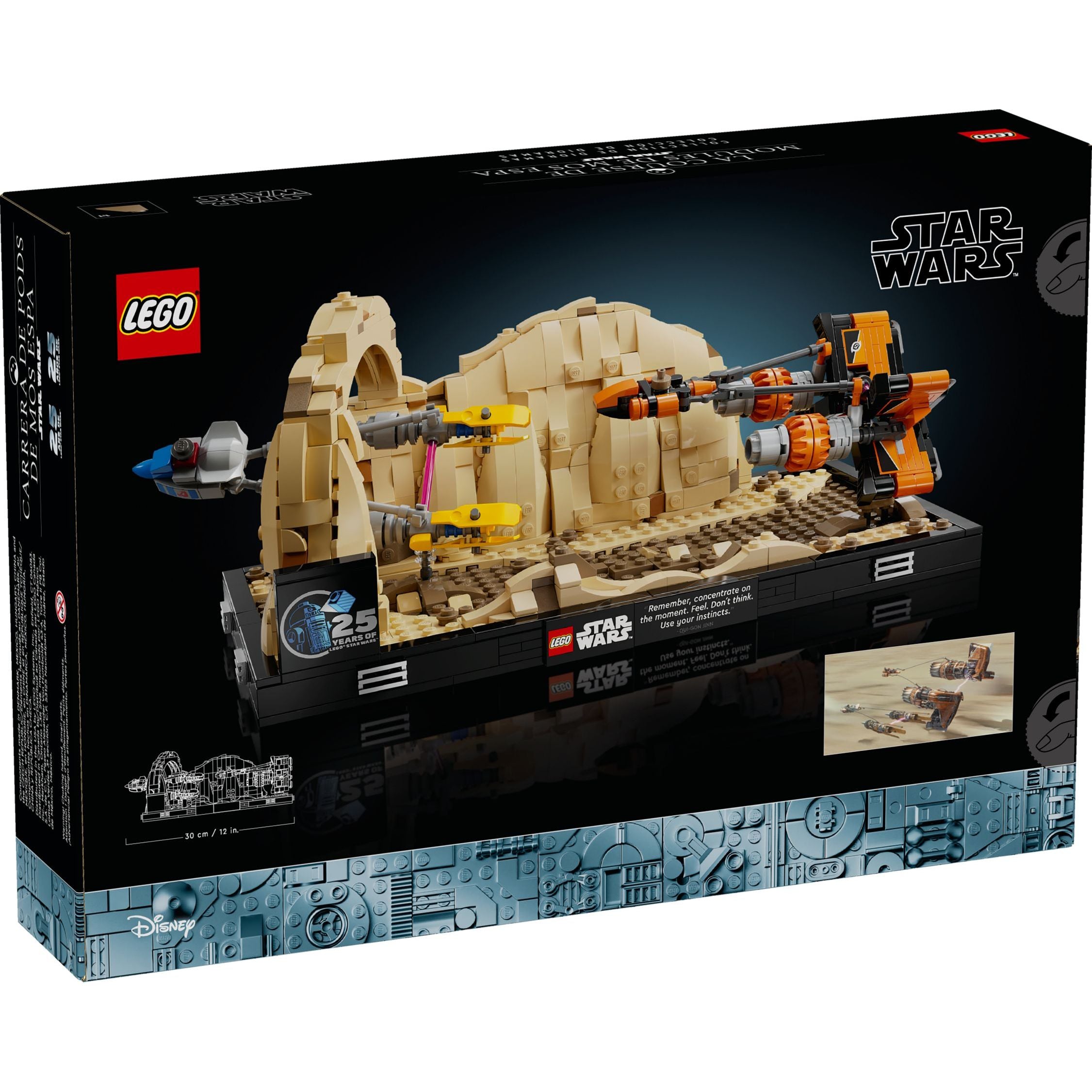 LEGO Star Wars Podrennen in Mos Espa-Diorama 75380