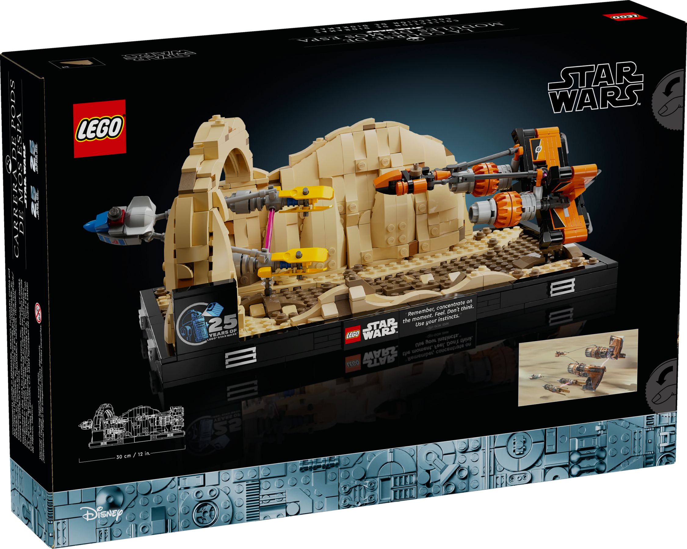 LEGO Star Wars Podrennen in Mos Espa-Diorama 75380