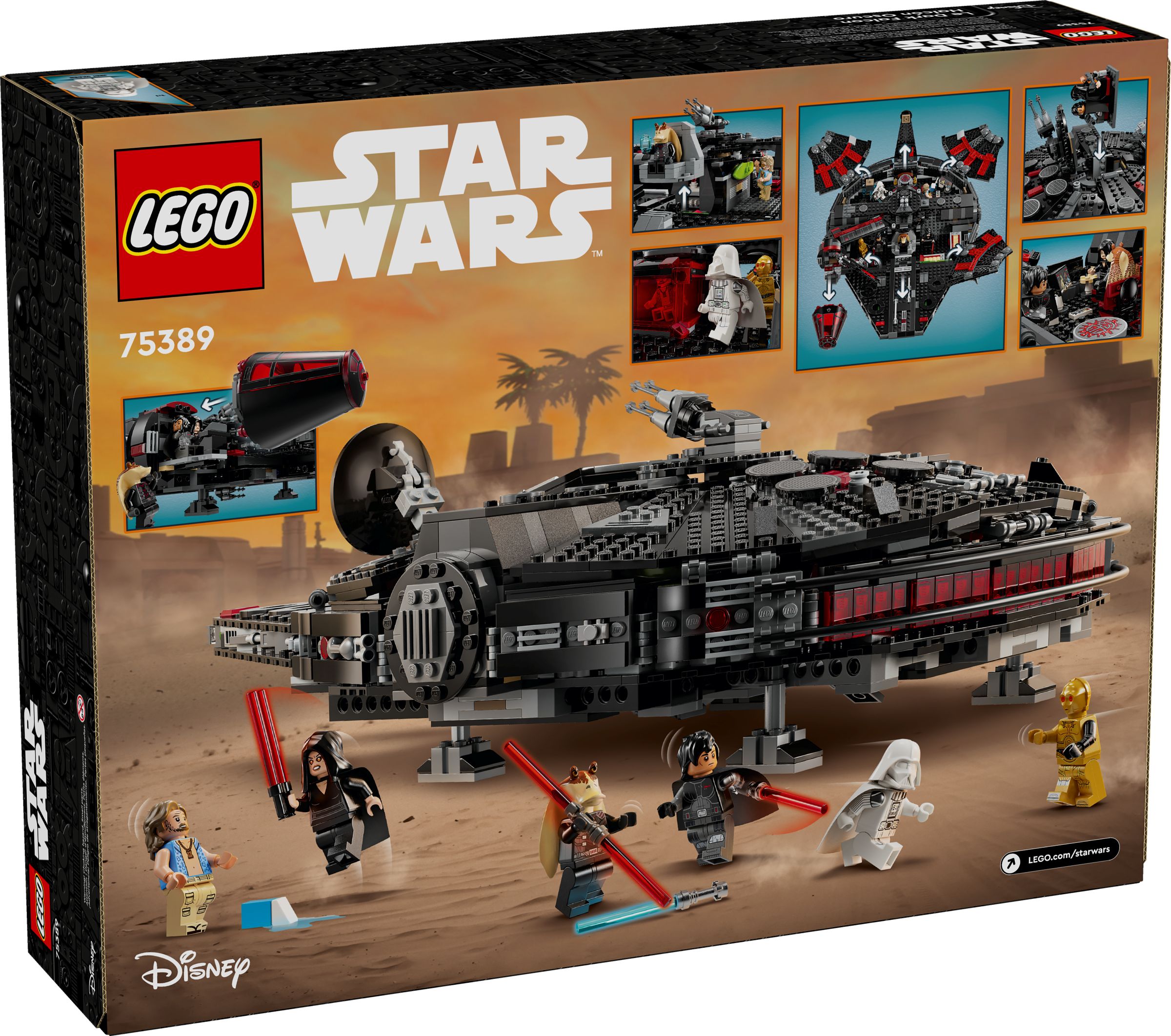 LEGO Star Wars Dunkler Millenium Falcon 75389