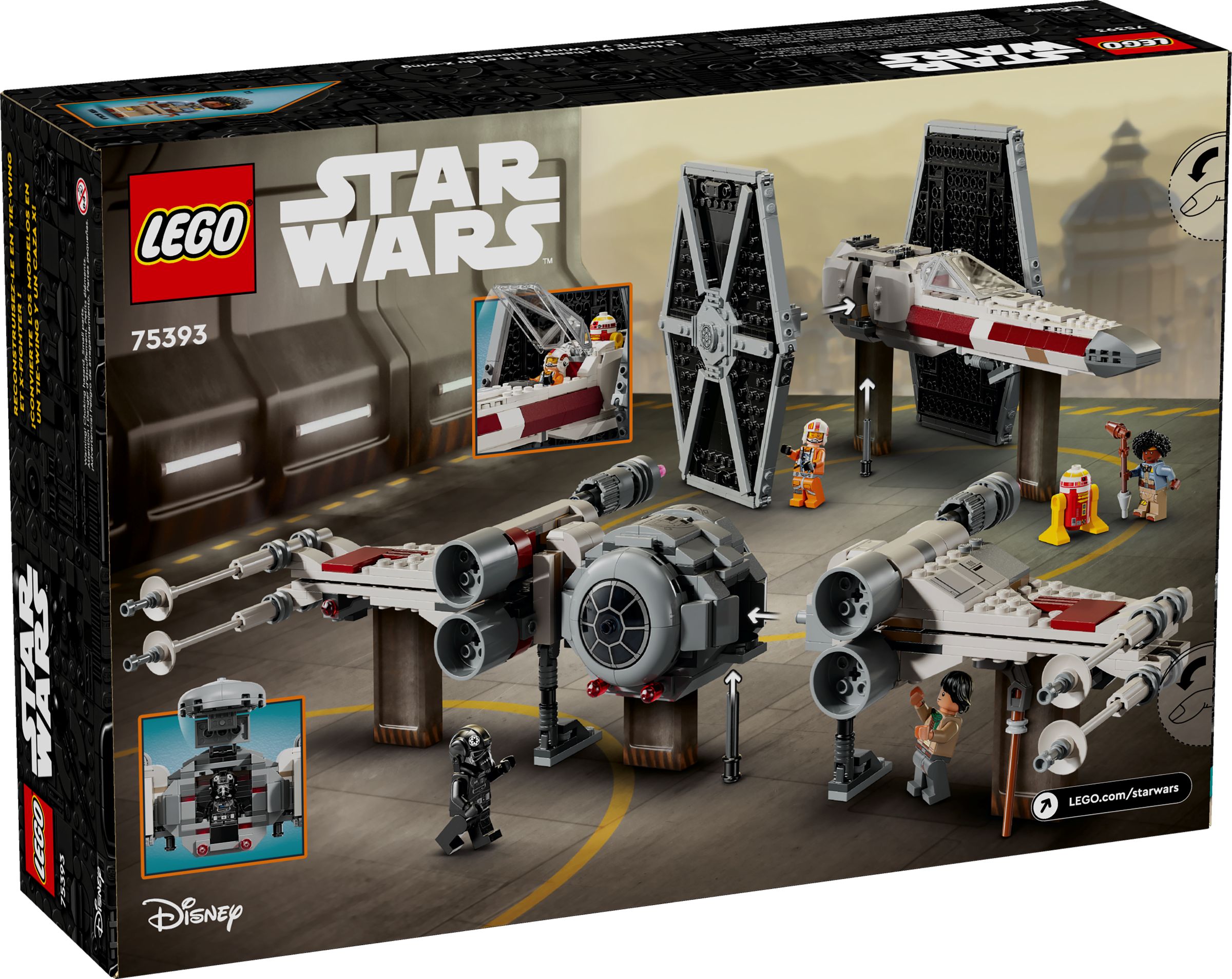 LEGO Star Wars TIE Fighter & X-Wing 75393
