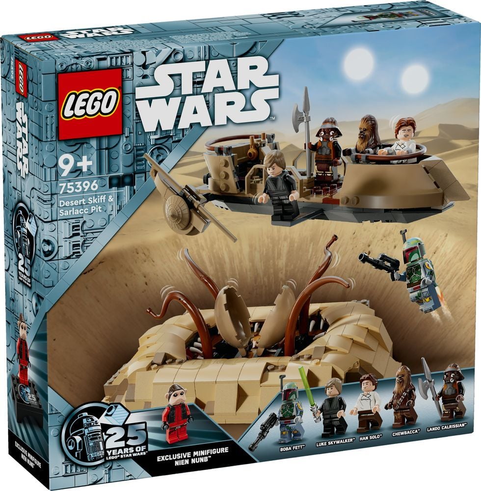 LEGO Star Wars Wüsten-Skiff und Sarlacc-Grube 75396