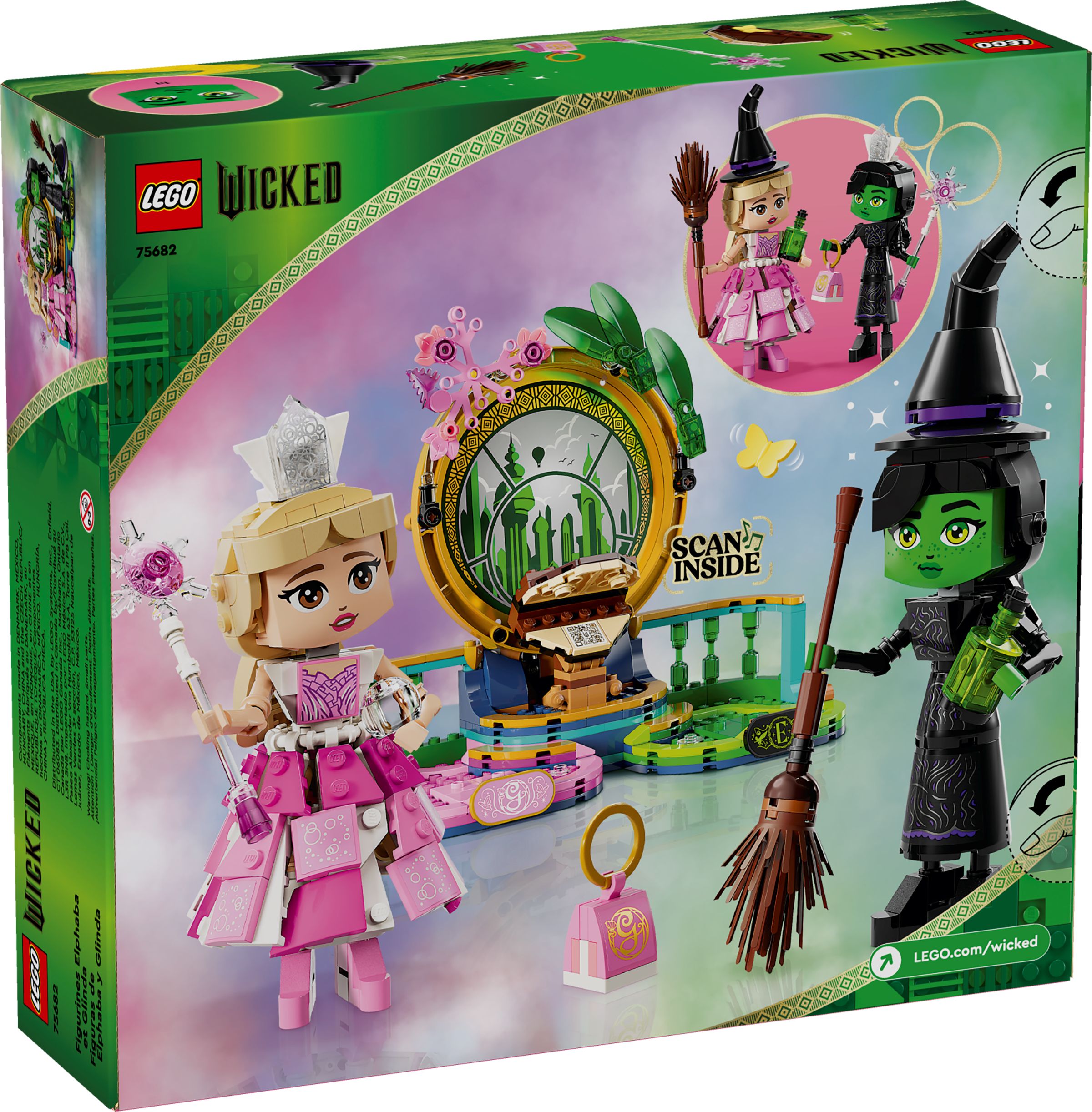 LEGO Wicked Elphaba und Glinda 75682
