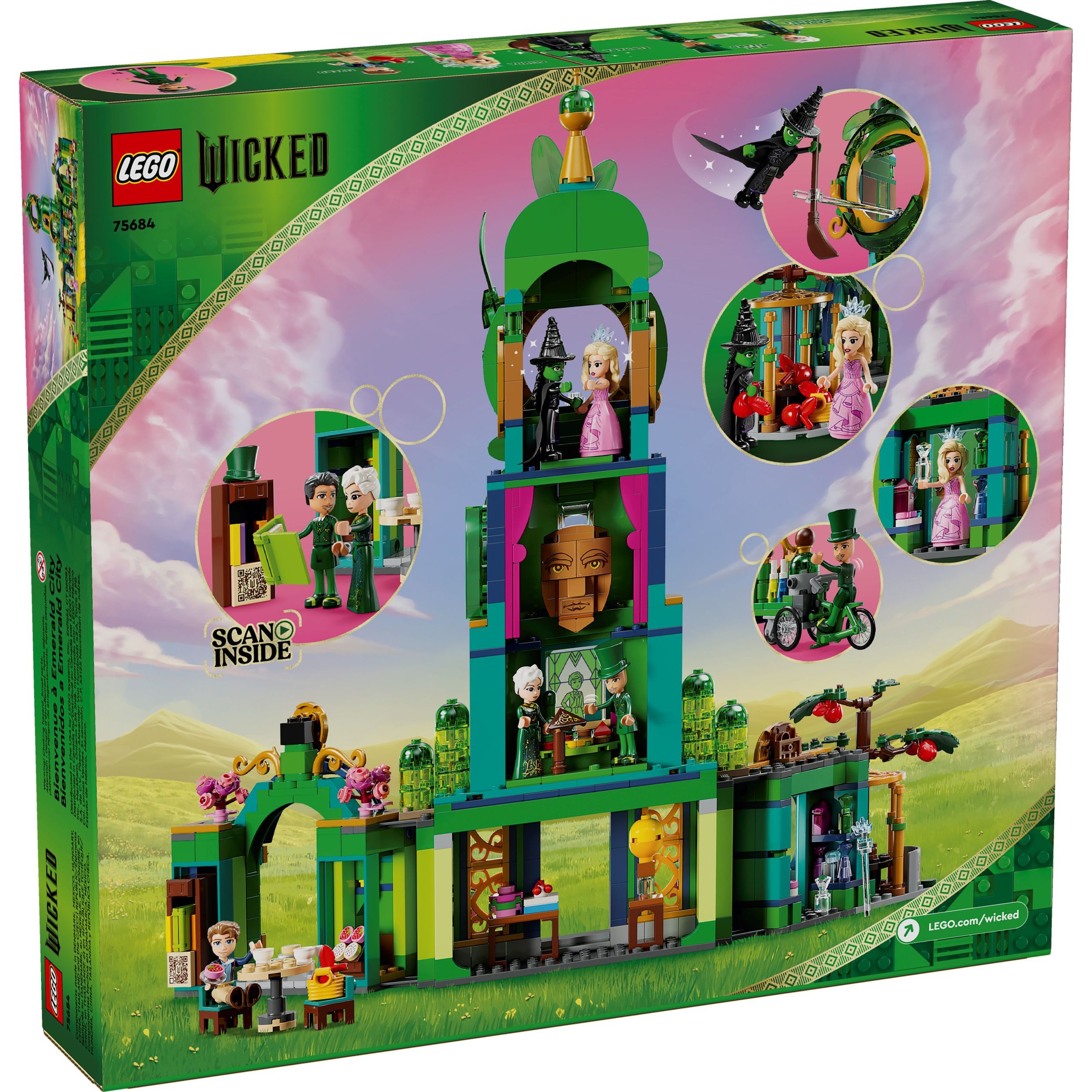 LEGO Wicked Willkommen in Emerald City 75684