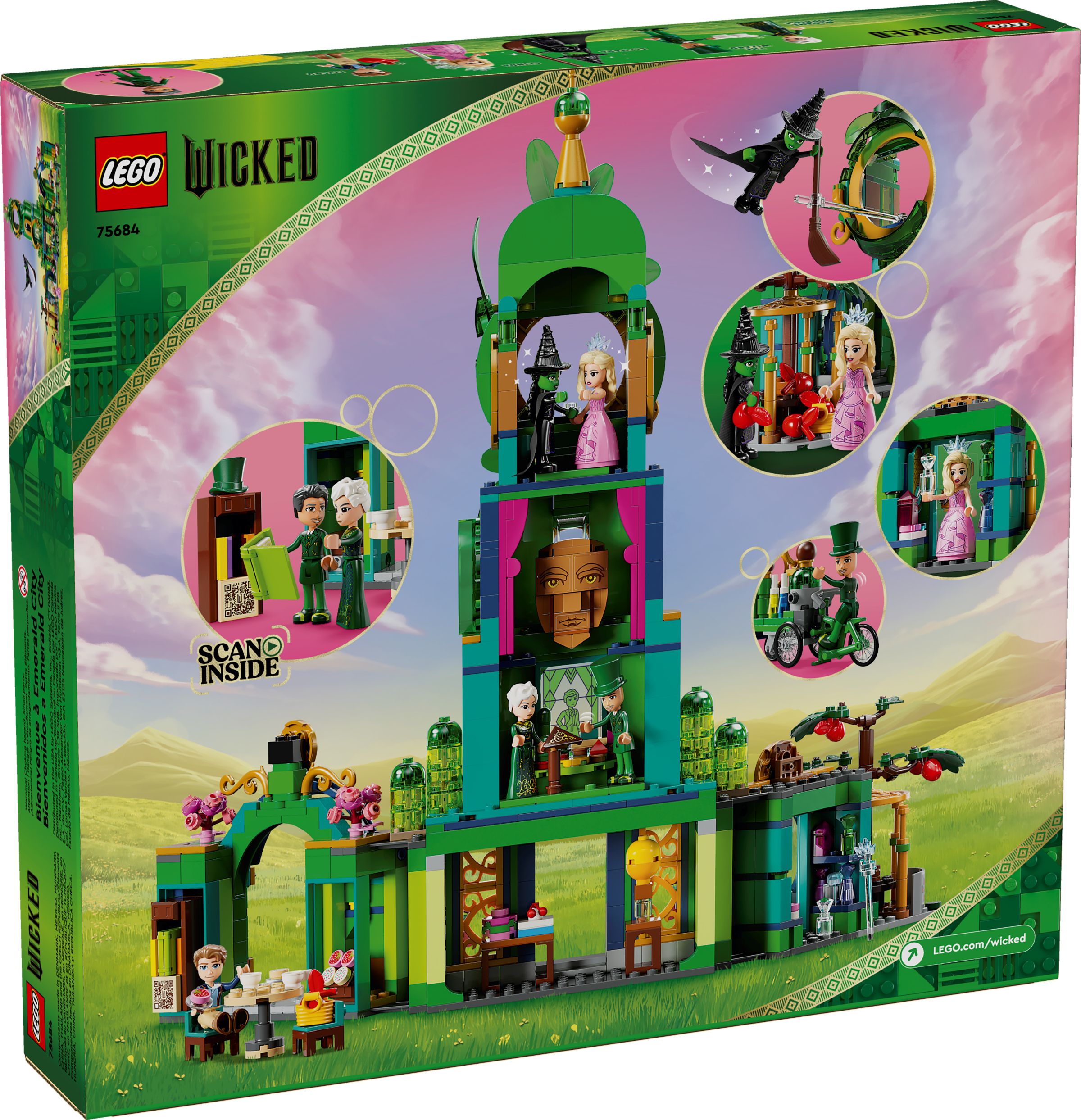 LEGO Wicked Willkommen in Emerald City 75684
