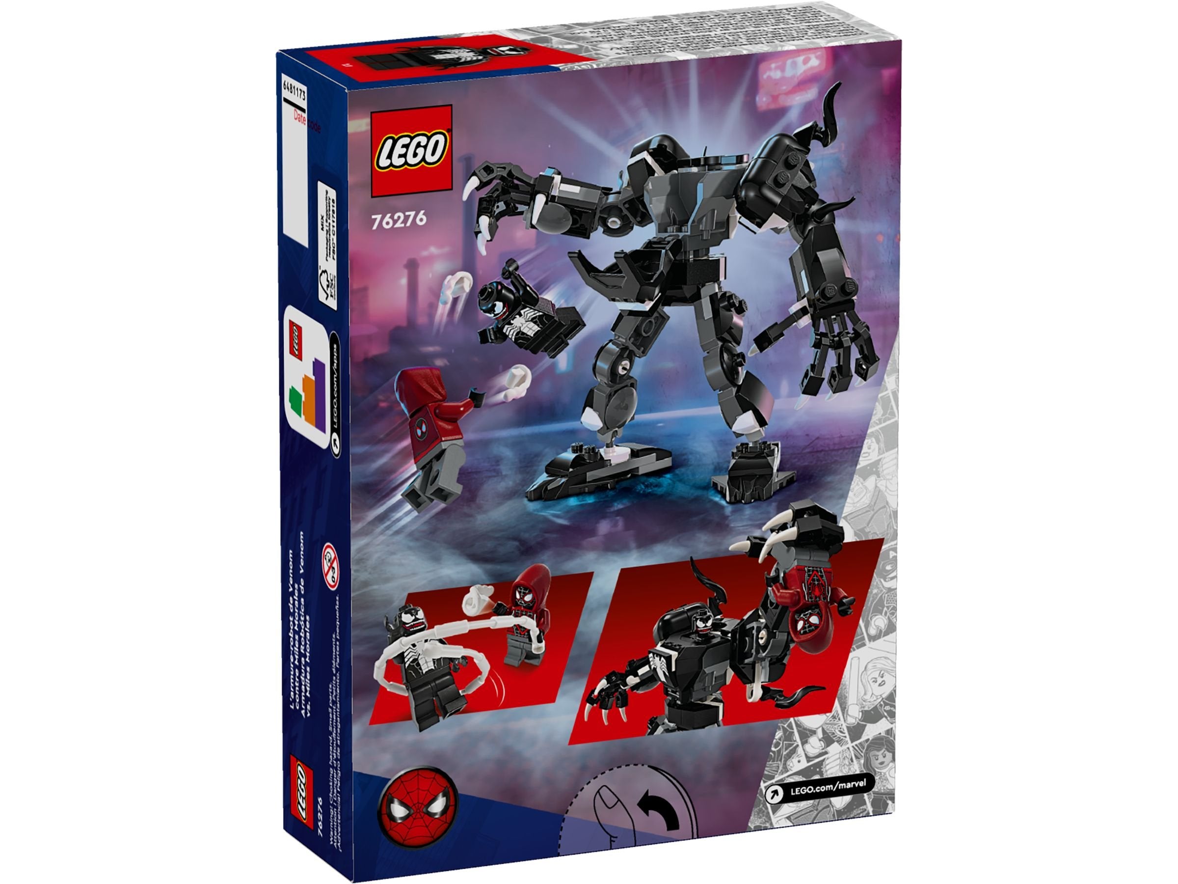 LEGO Marvel Venom Mech v, Miles Morales 76276