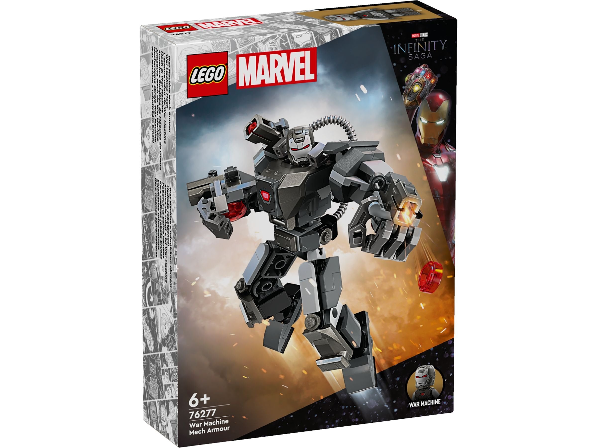 LEGO Marvel War Machine Mech 76277