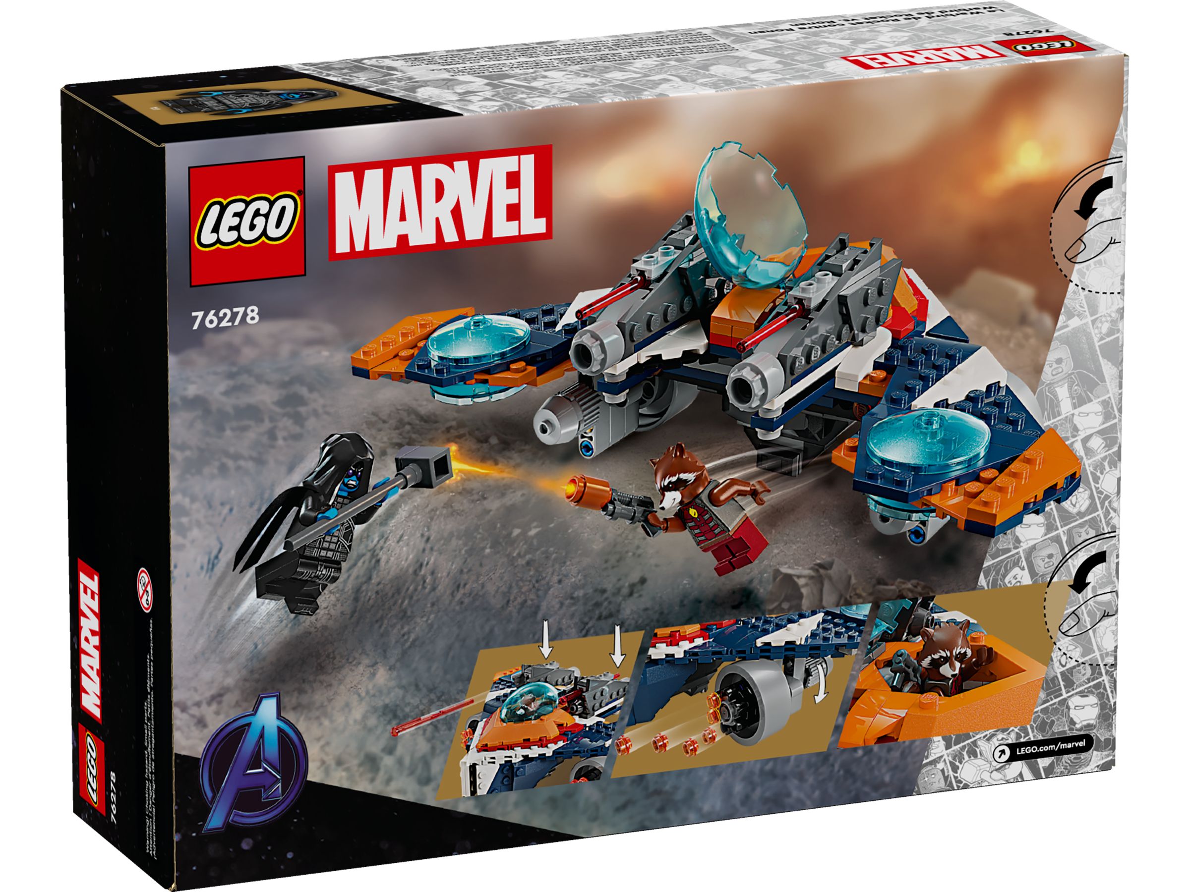 LEGO Marvel Rockets Raumschiff vs. Ronan 76278
