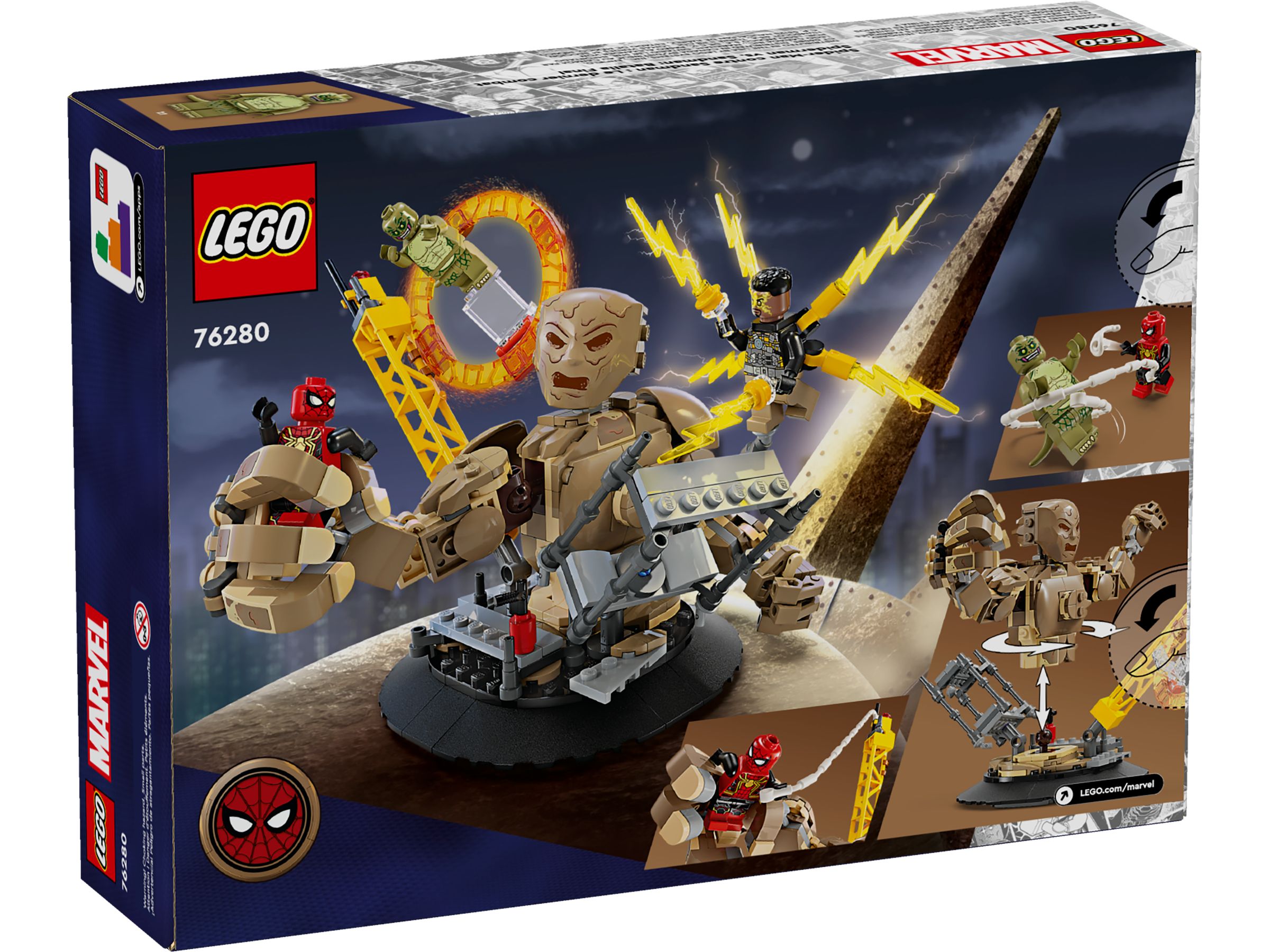 LEGO Marvel Spider-Man vs. Sandman: Showdown 76280