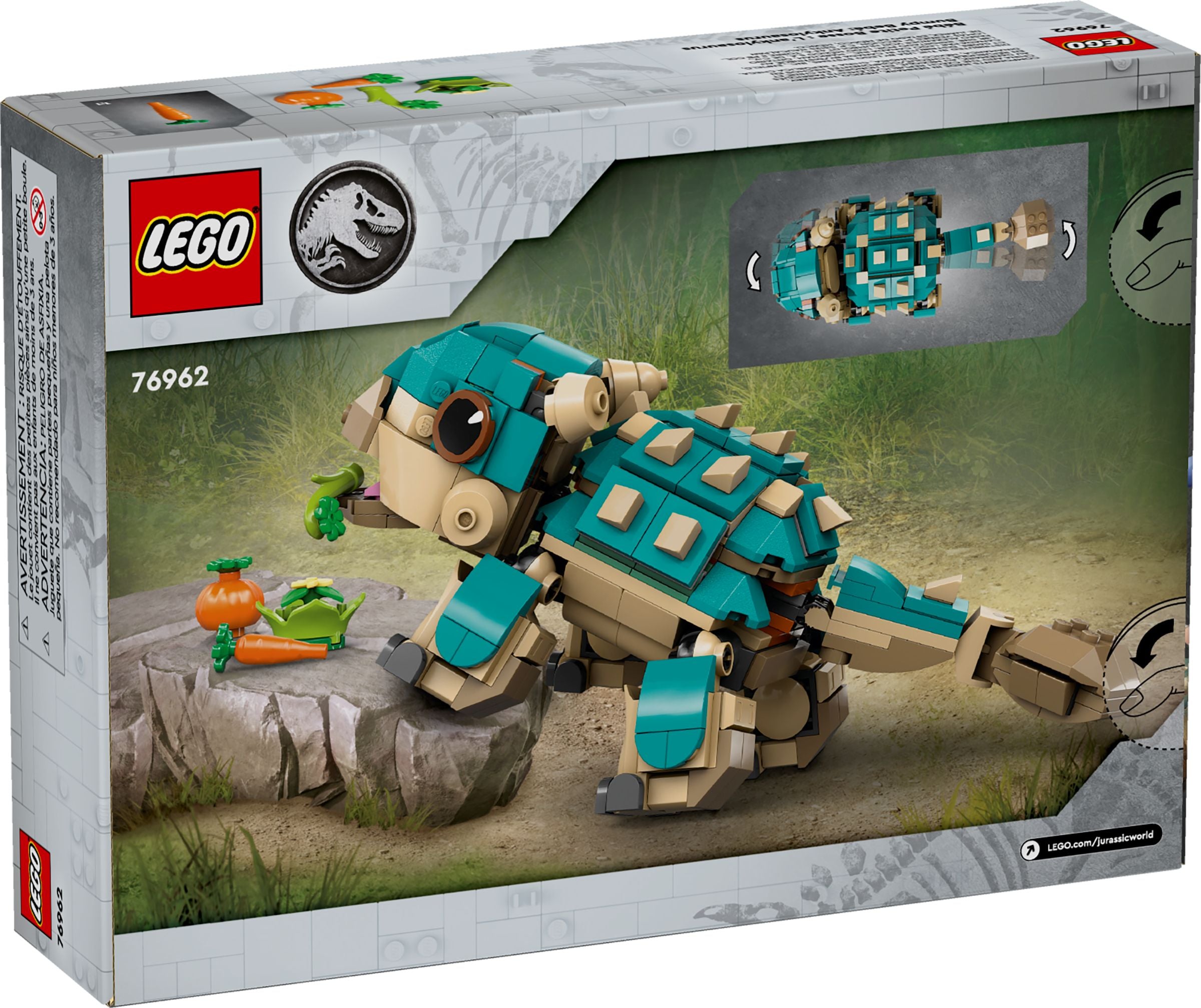 LEGO Jurassic World Baby Bumby: Ankylosaurus 76962