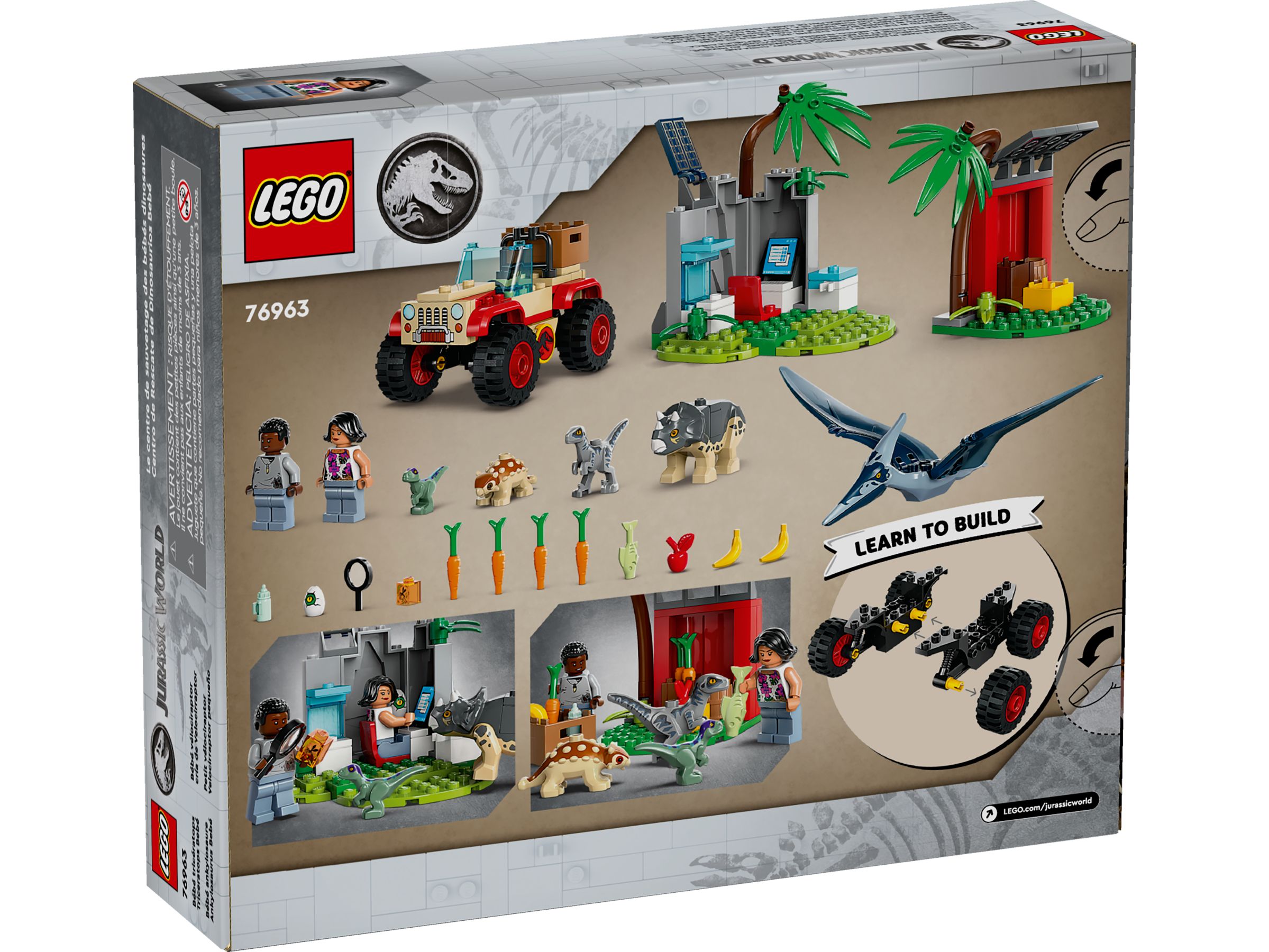 LEGO Jurassic World Rettungszentrum für Baby-Dinos 76963