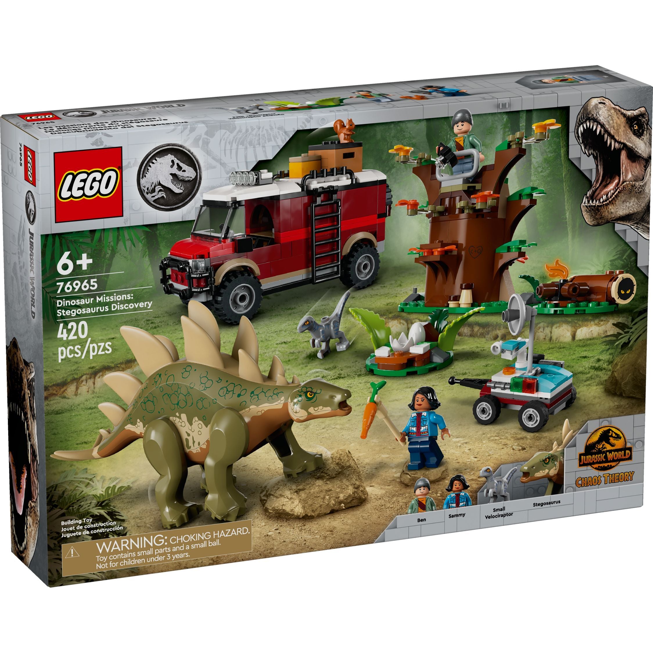 LEGO Jurassic World Stegosaurus Discovery 76965