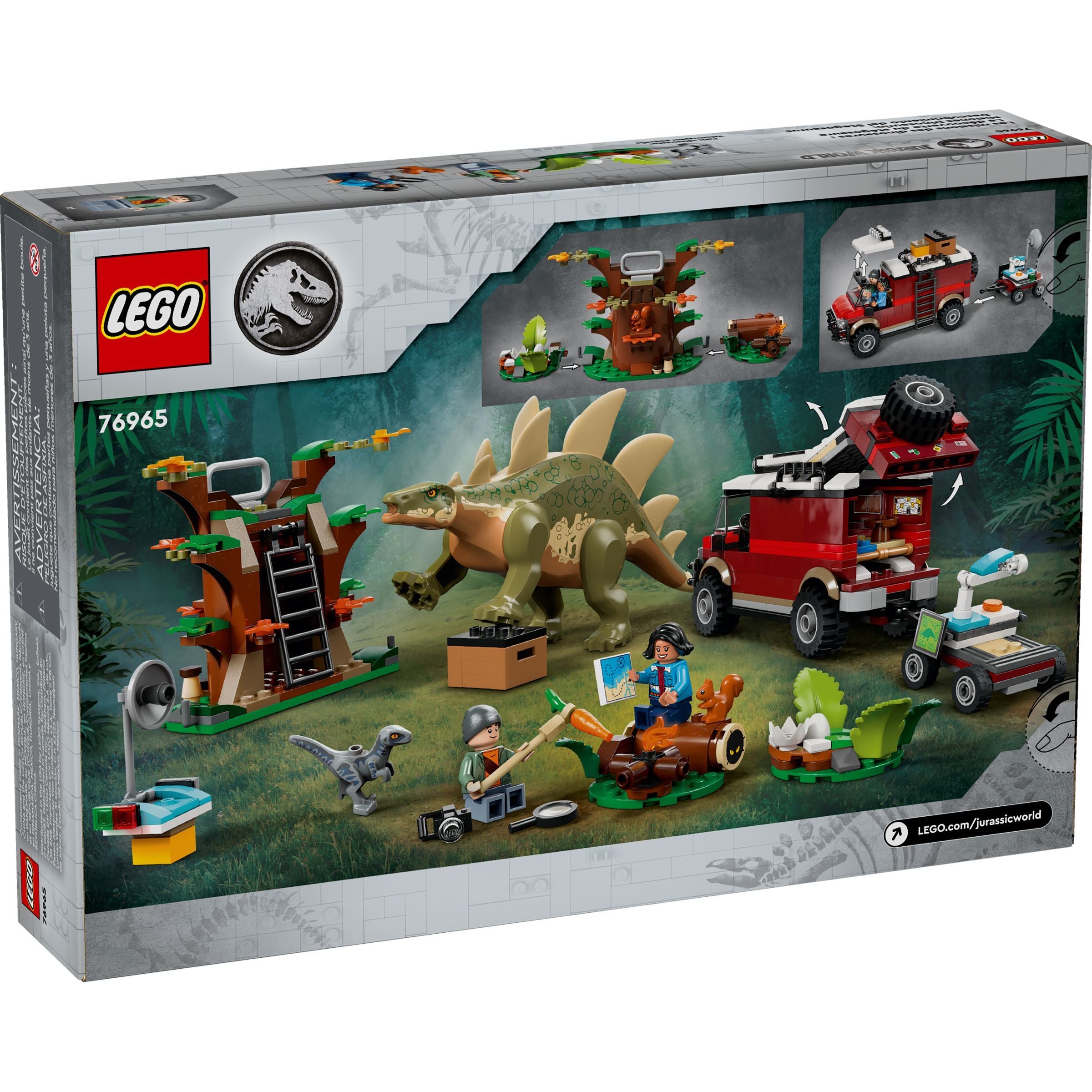 LEGO Jurassic World Stegosaurus Discovery 76965