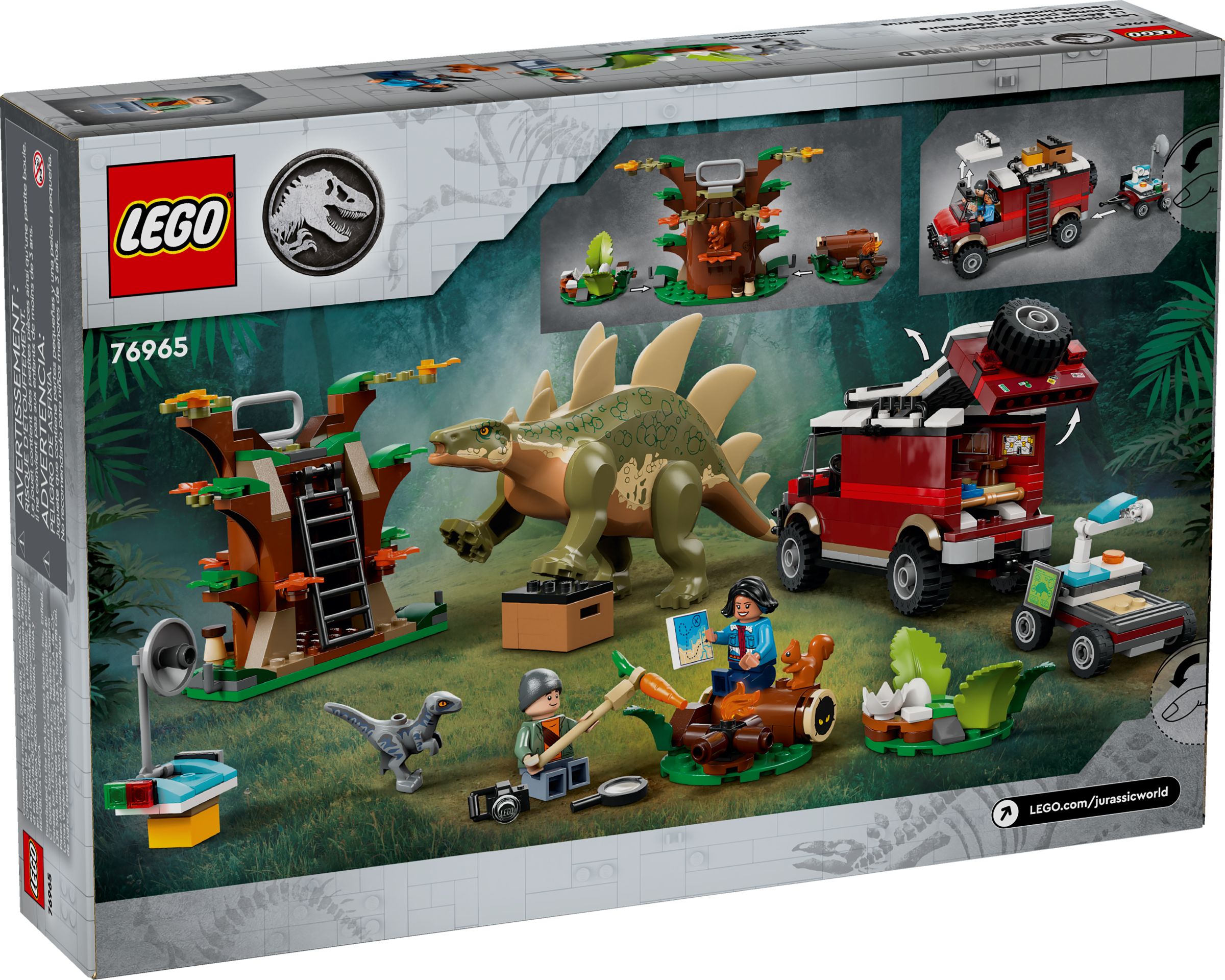 LEGO Jurassic World Stegosaurus Discovery 76965