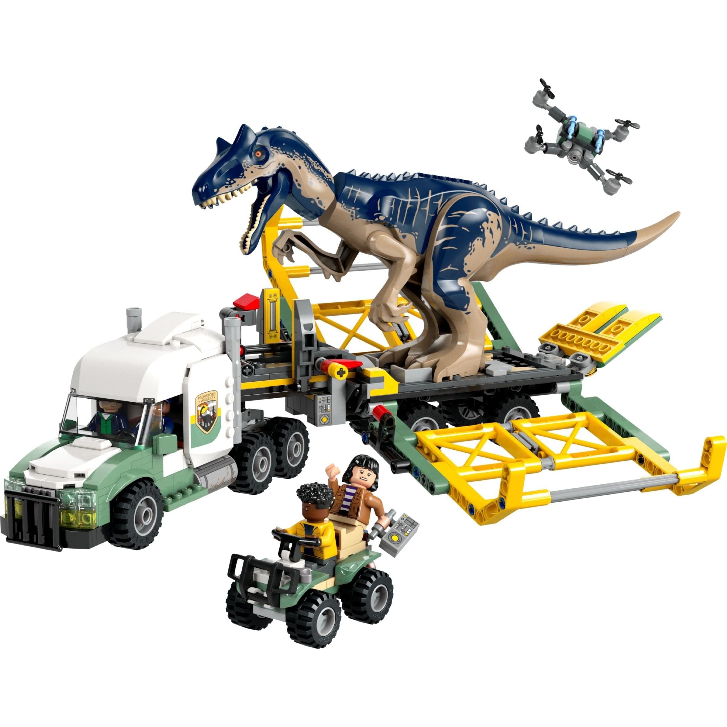 LEGO Jurassic World Allosaurus Transport Truck 76966