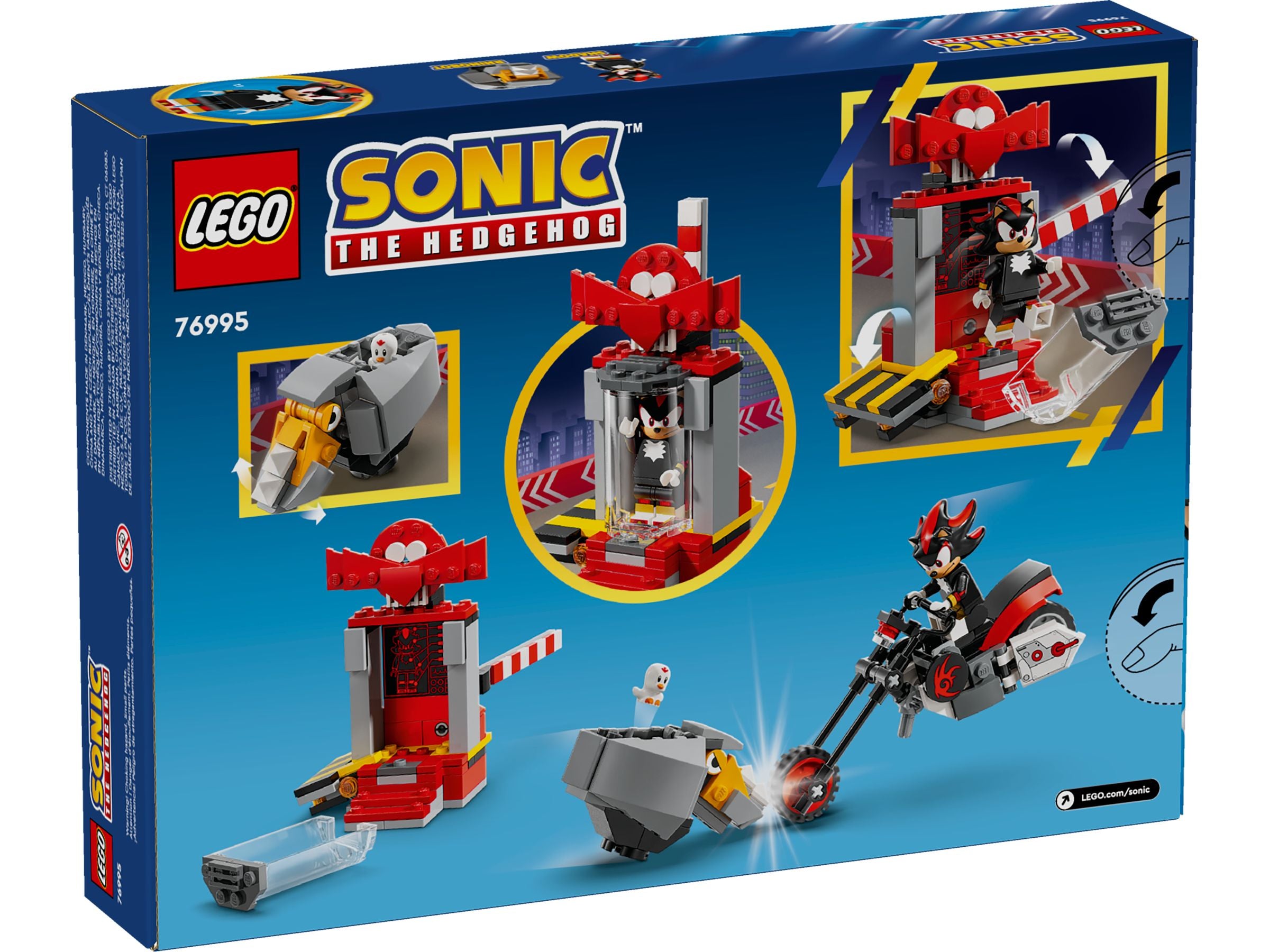 LEGO Sonic Shadow the Hedgehog Flucht 76995