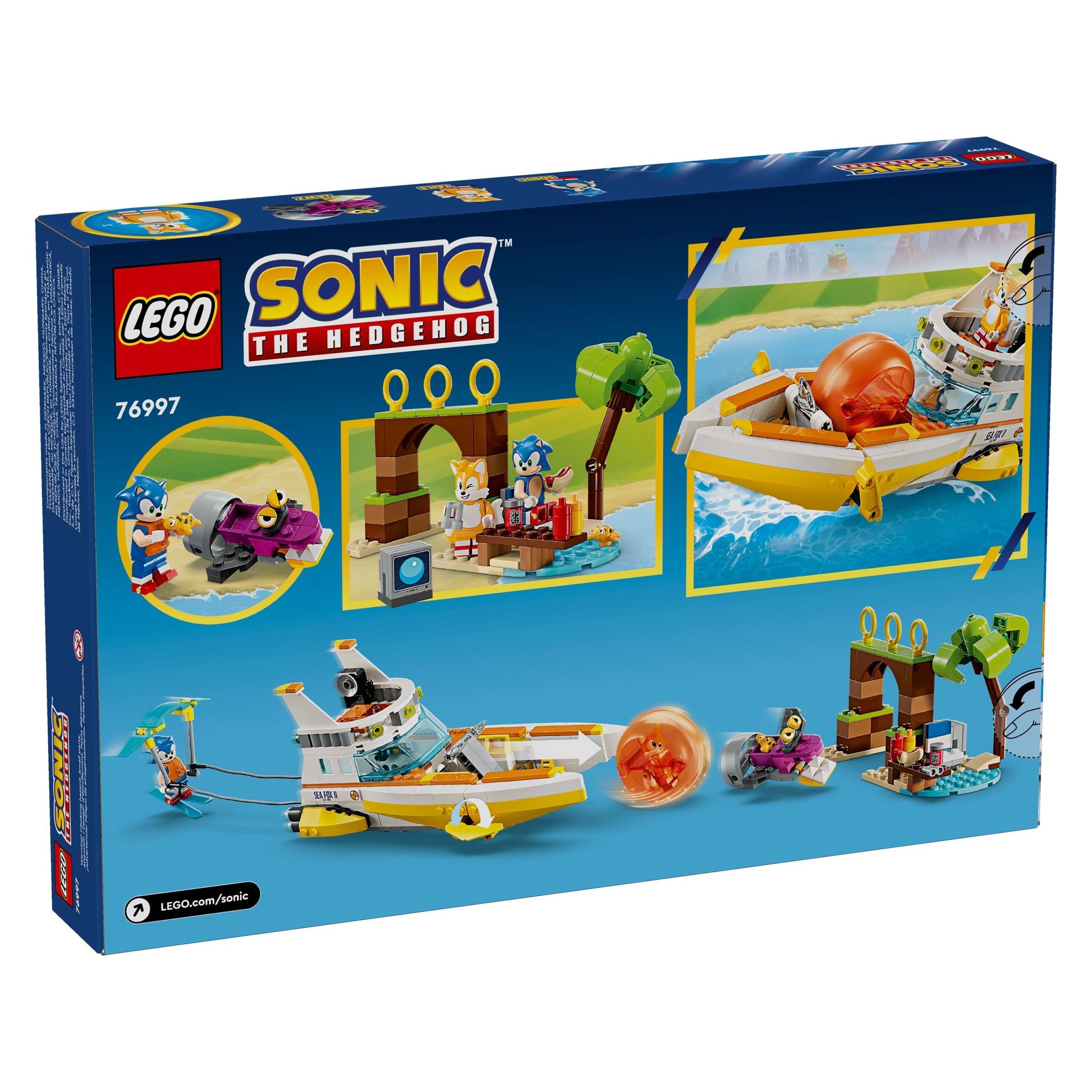 LEGO Sonic the Hedgehog Tails Abenteuerboot 76997