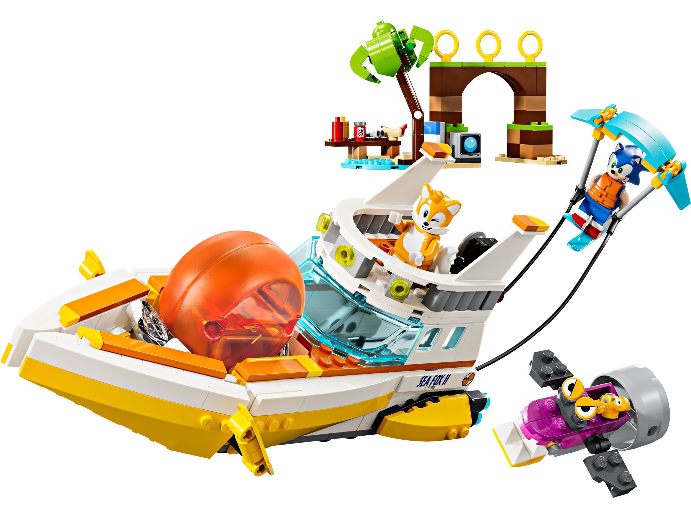 LEGO Sonic the Hedgehog Tails Abenteuerboot 76997