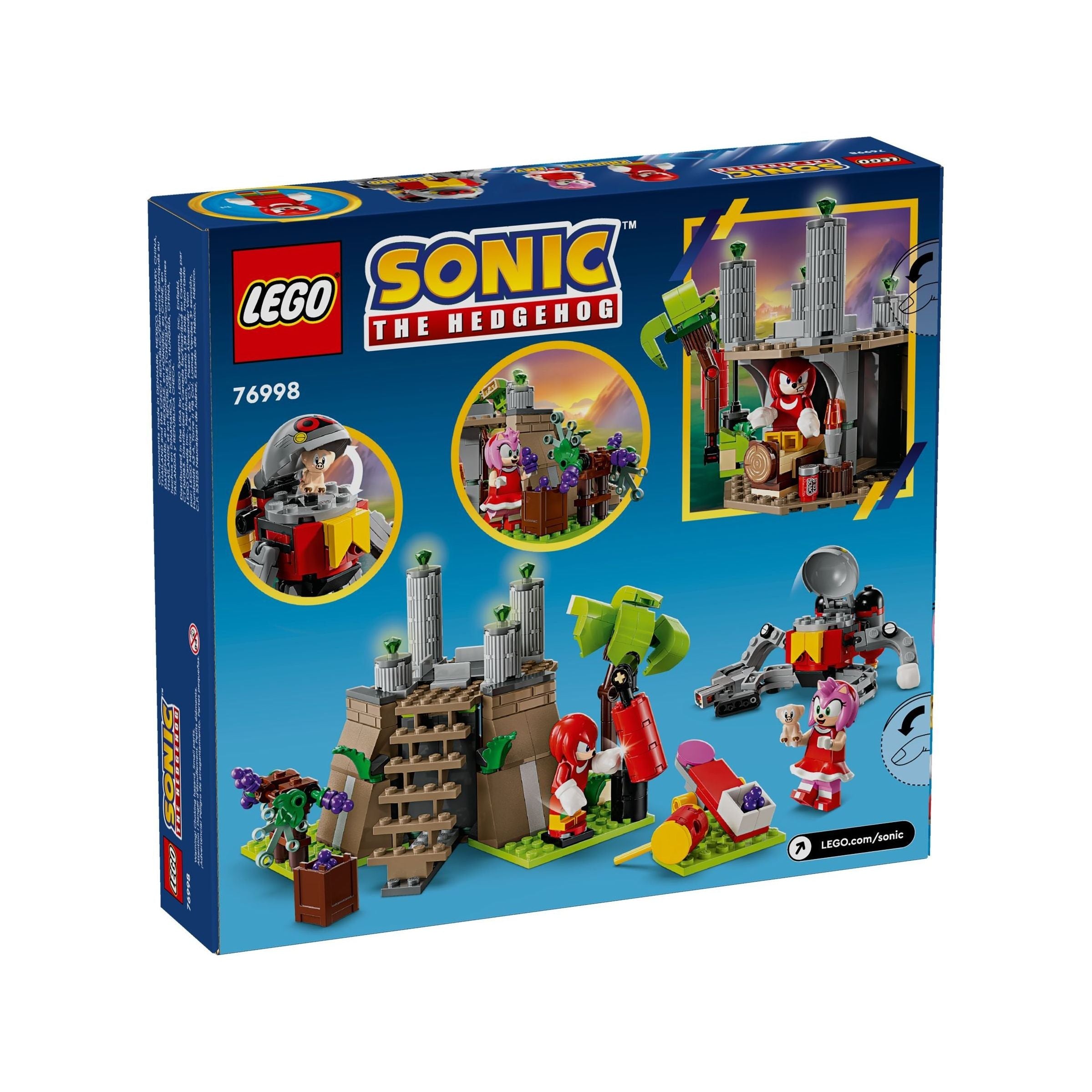 LEGO Sonic the Hedgehog Knuckles und der Schrein des Master Emerald 76998