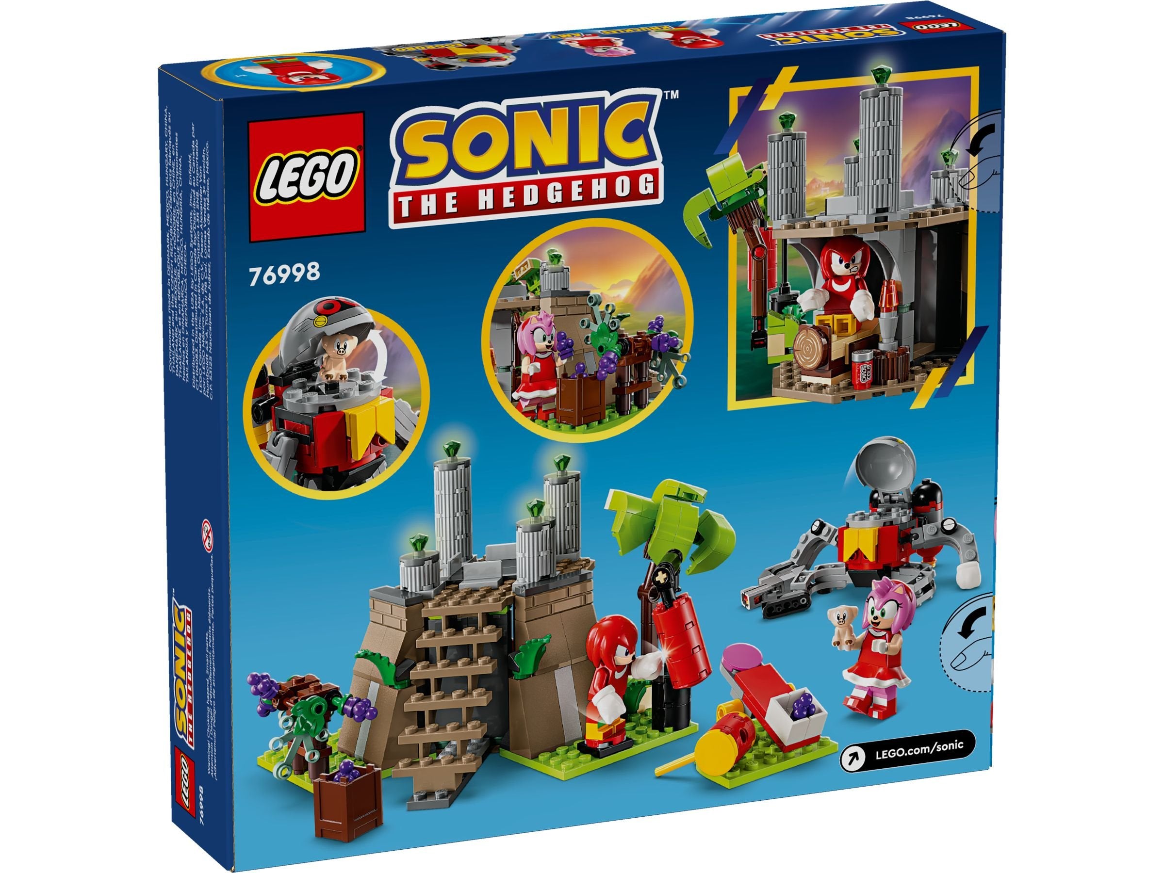 LEGO Sonic the Hedgehog Knuckles und der Schrein des Master Emerald 76998