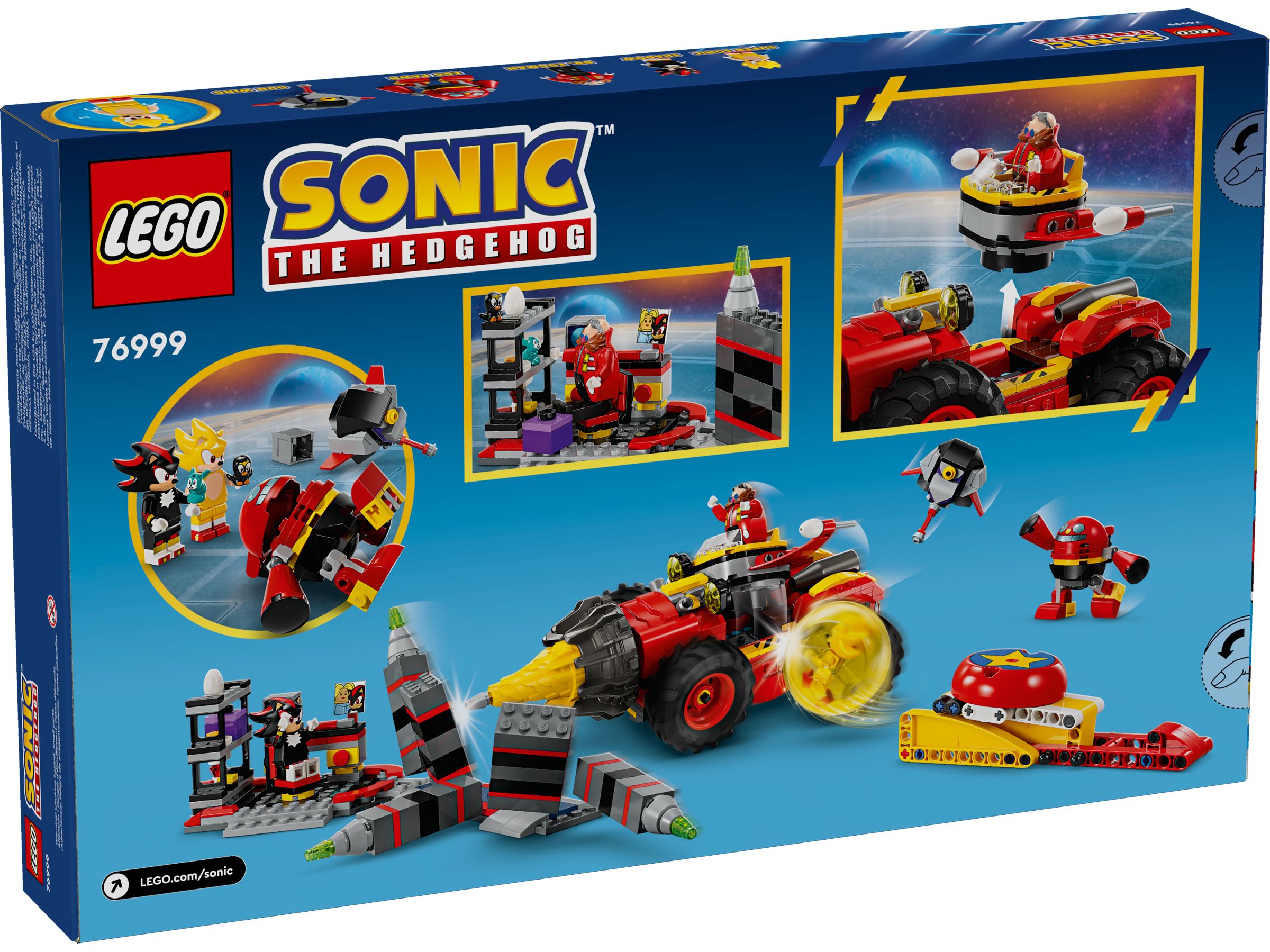 LEGO Sonic the Hedgehog Super Sonic vx Egg Drillster 76999