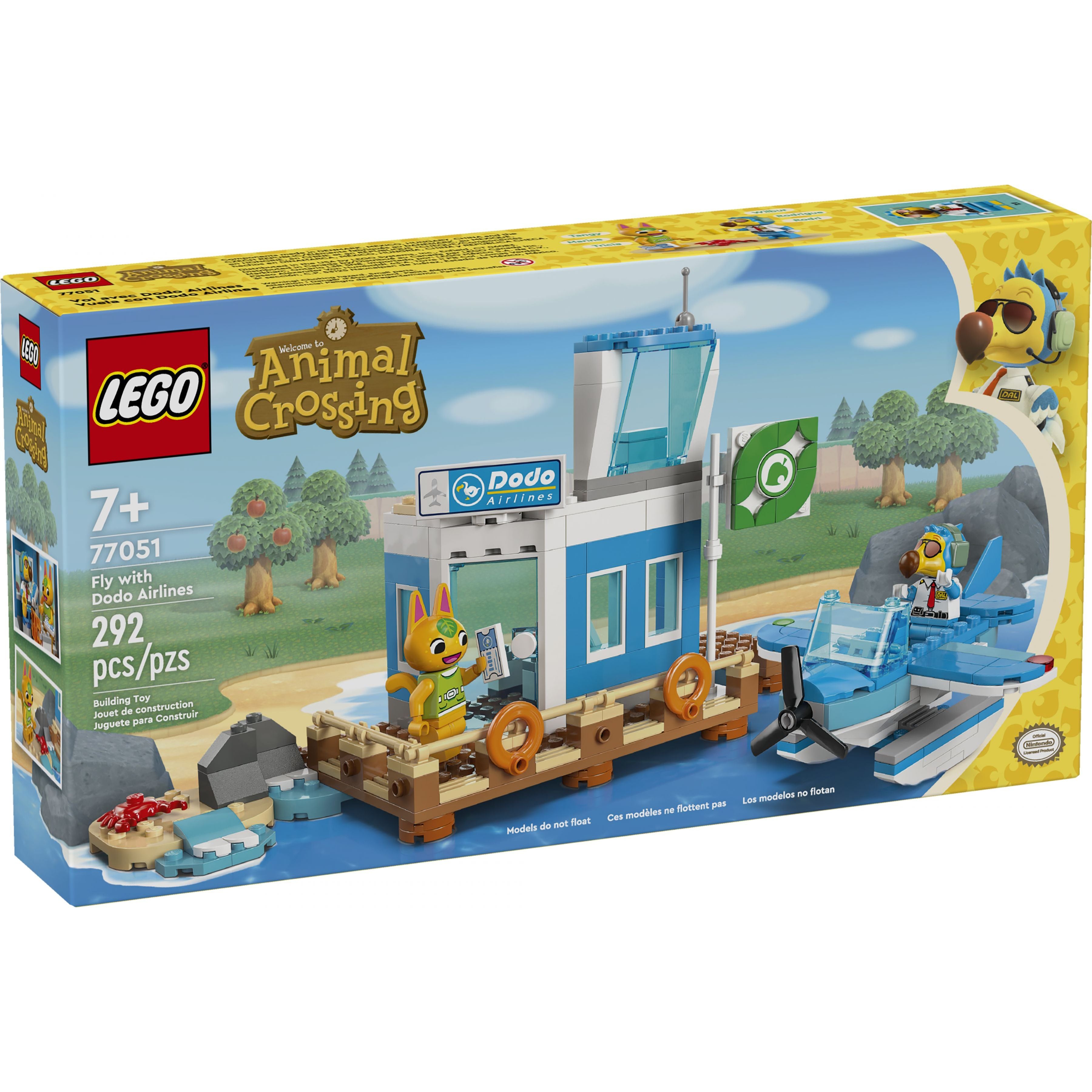 LEGO Animal Crossing Flieg mit Dodo Airlines 77051