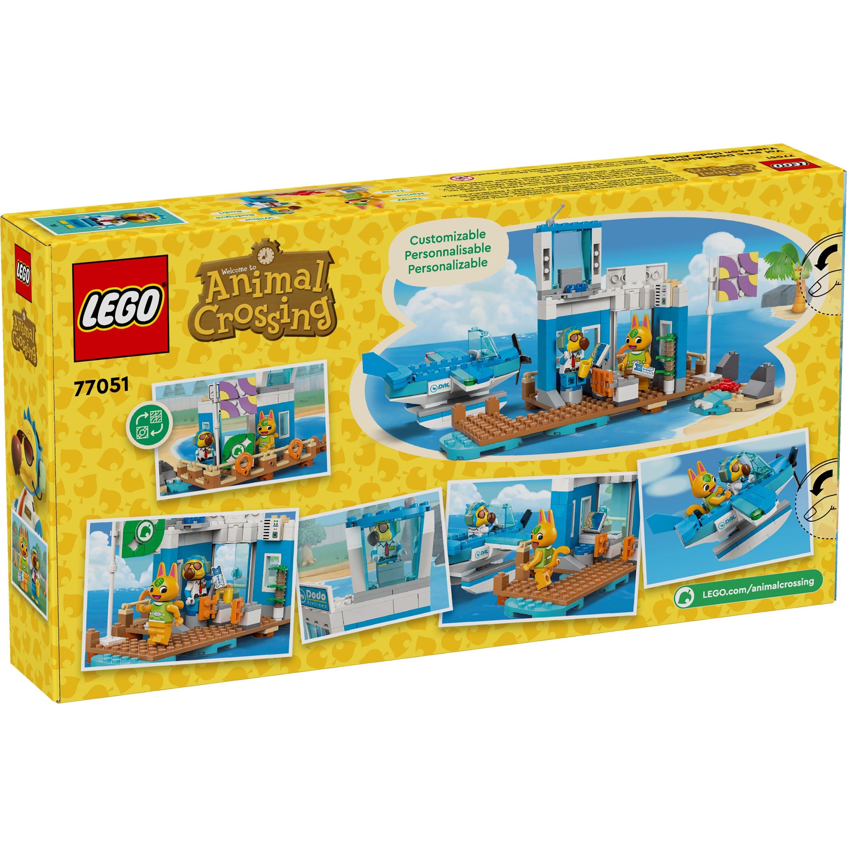 LEGO Animal Crossing Flieg mit Dodo Airlines 77051