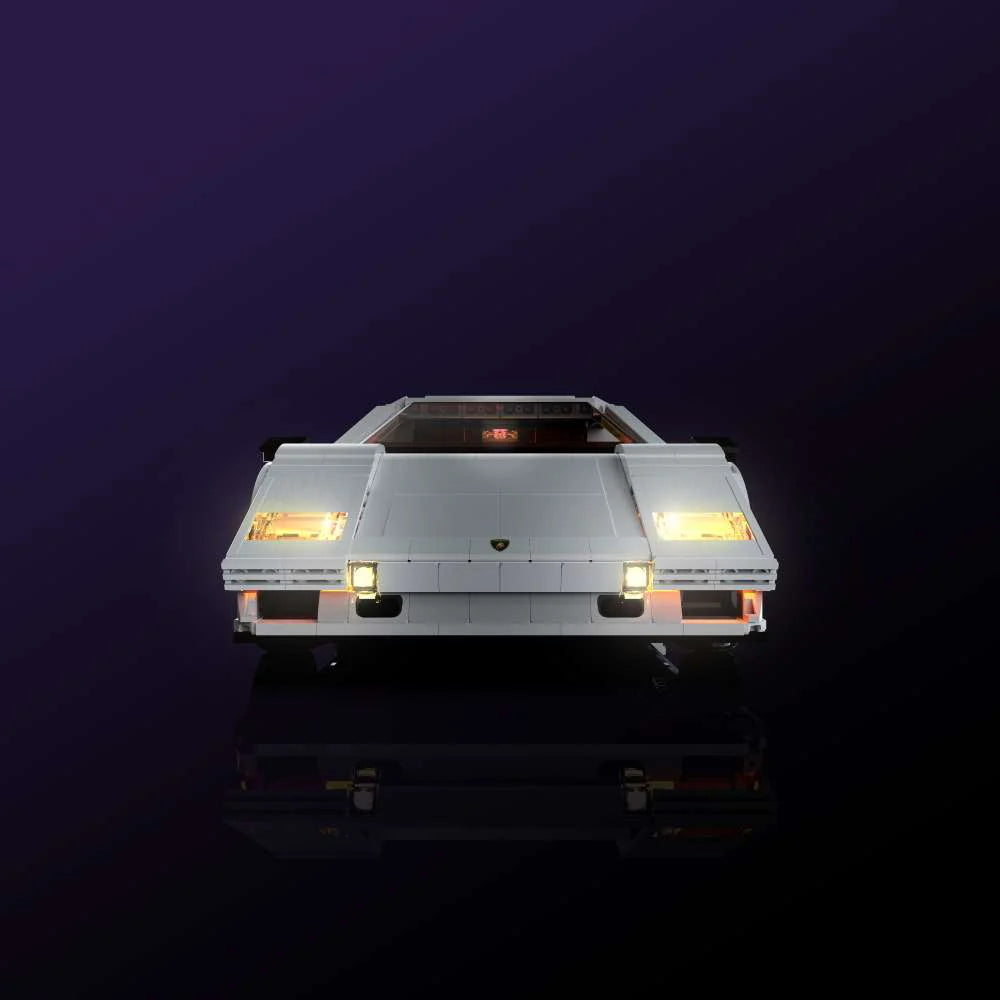 LMB 2.0 LED Licht Set für LEGO Lamborghini Countach 5000 Quattrovalvole 10337