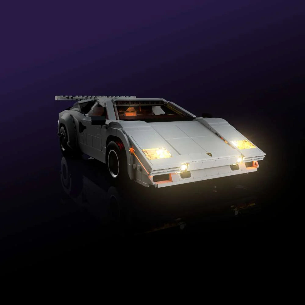 LMB 2.0 LED Licht Set für LEGO Lamborghini Countach 5000 Quattrovalvole 10337