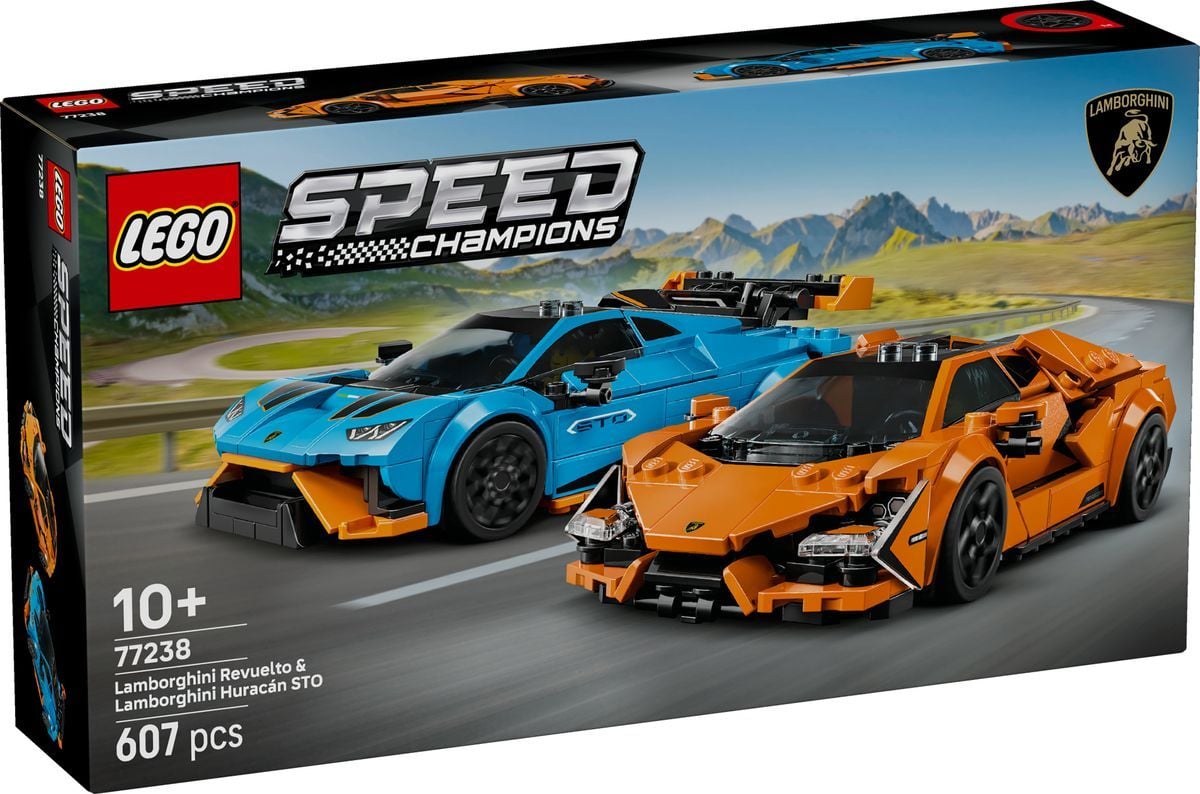 LEGO Speed Champions Lamborghini Revuelto und Huracán STO 77238