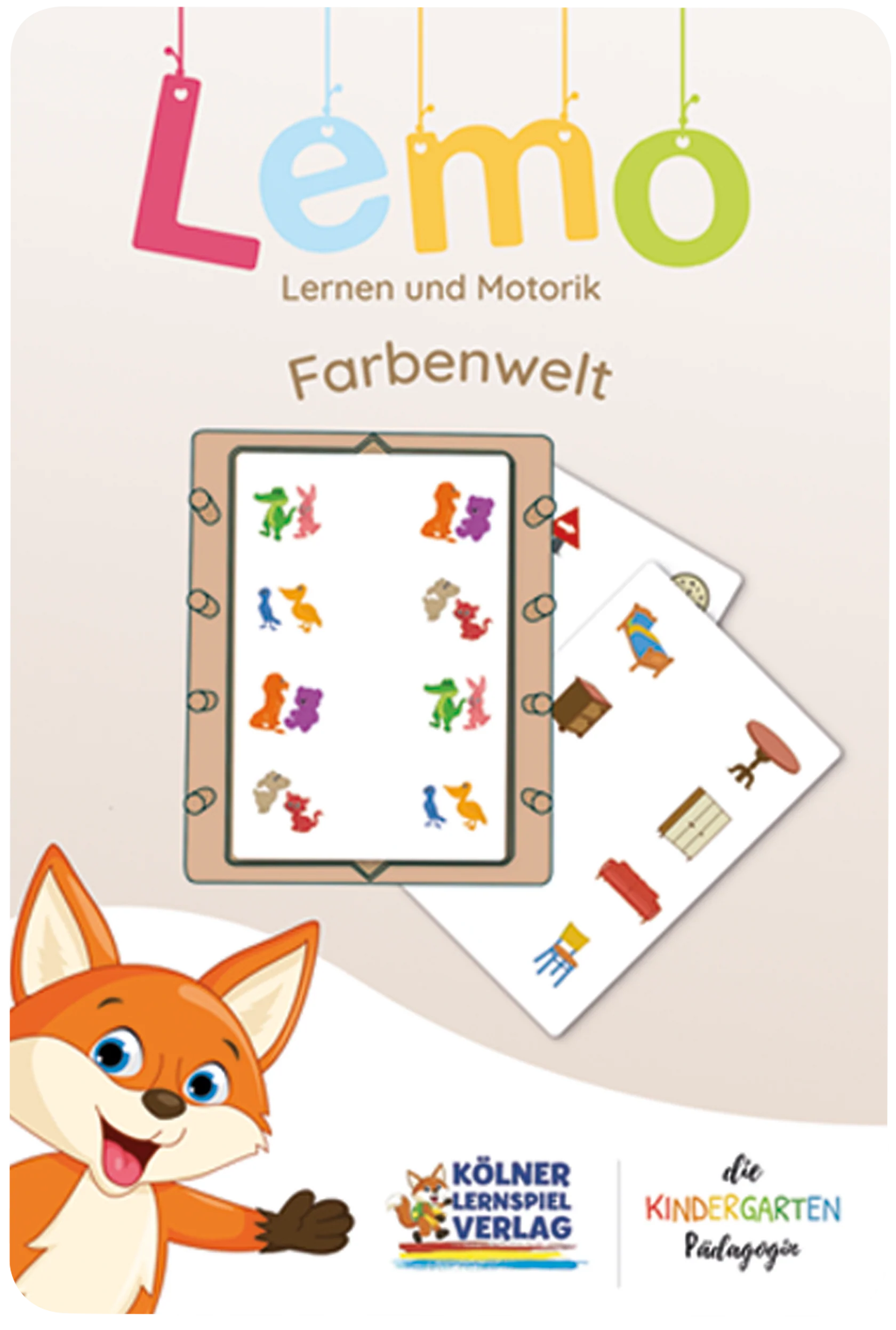 Kölner Lernspielverlag Lemo Kartensatz Farbenwelt (ab 4 Jahren)