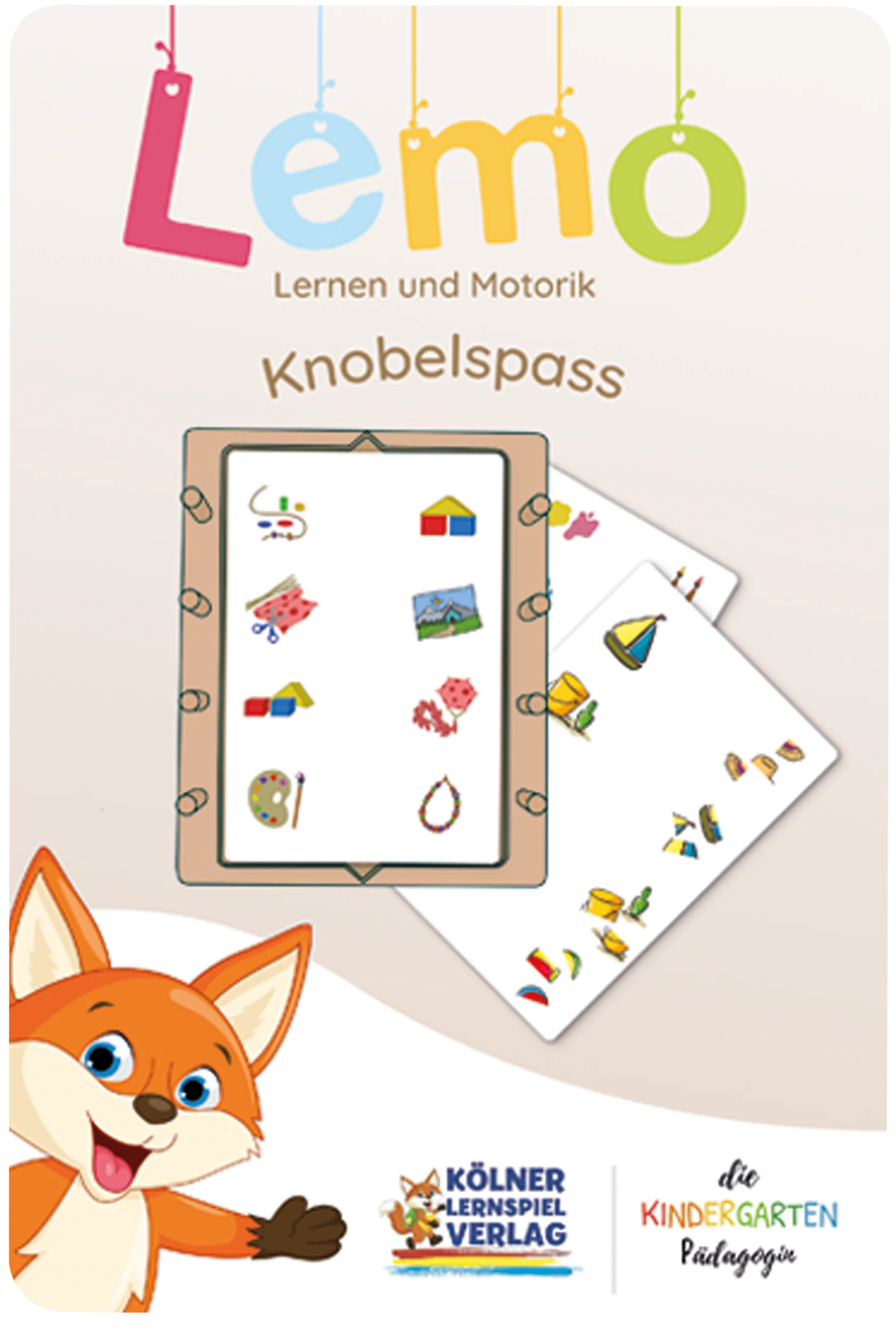 Kölner Lernspielverlag Lemo Kartensatz Knobelspass (ab 5 Jahren)