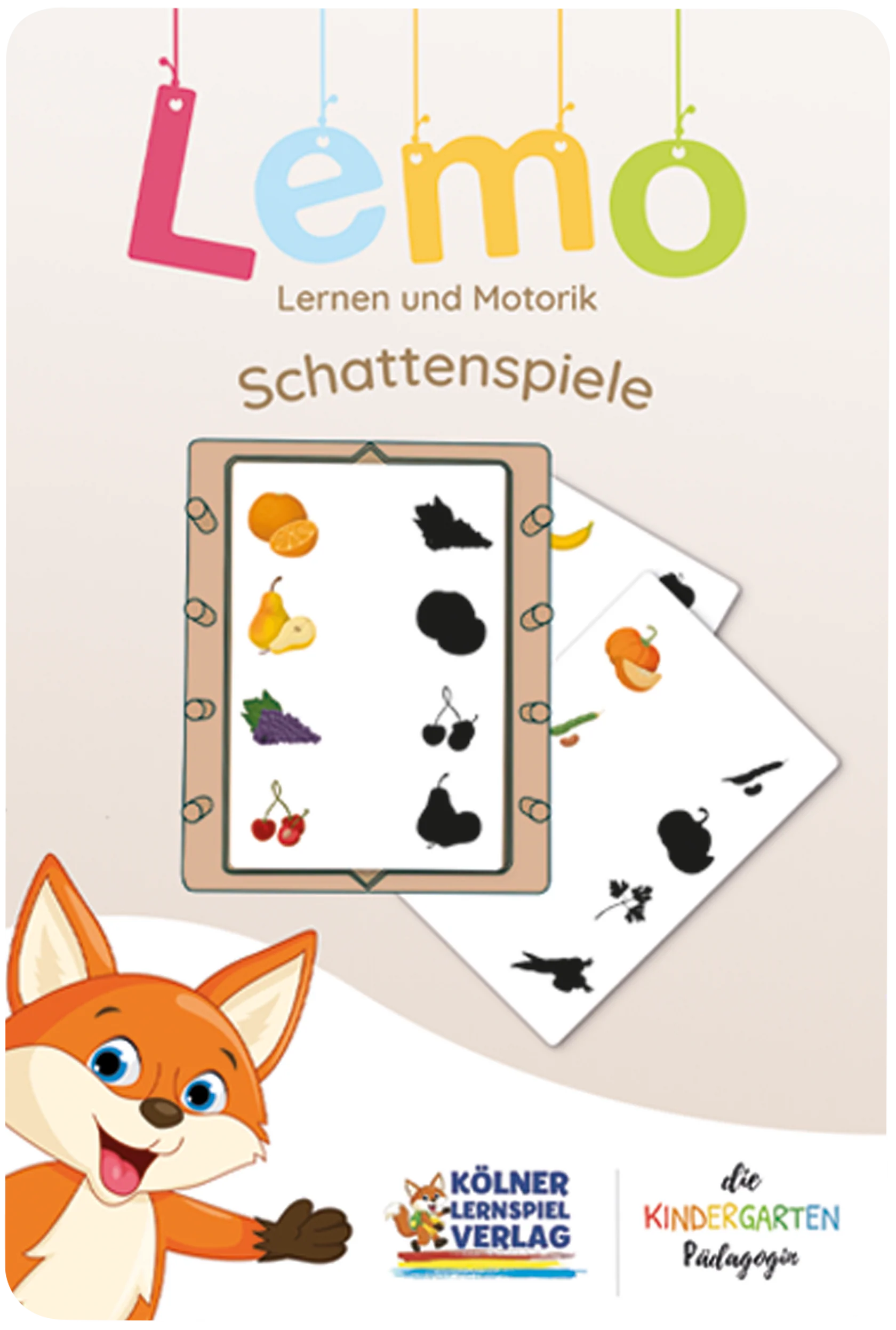 Kölner Lernspielverlag Lemo Kartensatz Schattenspiele (ab 3 Jahren)