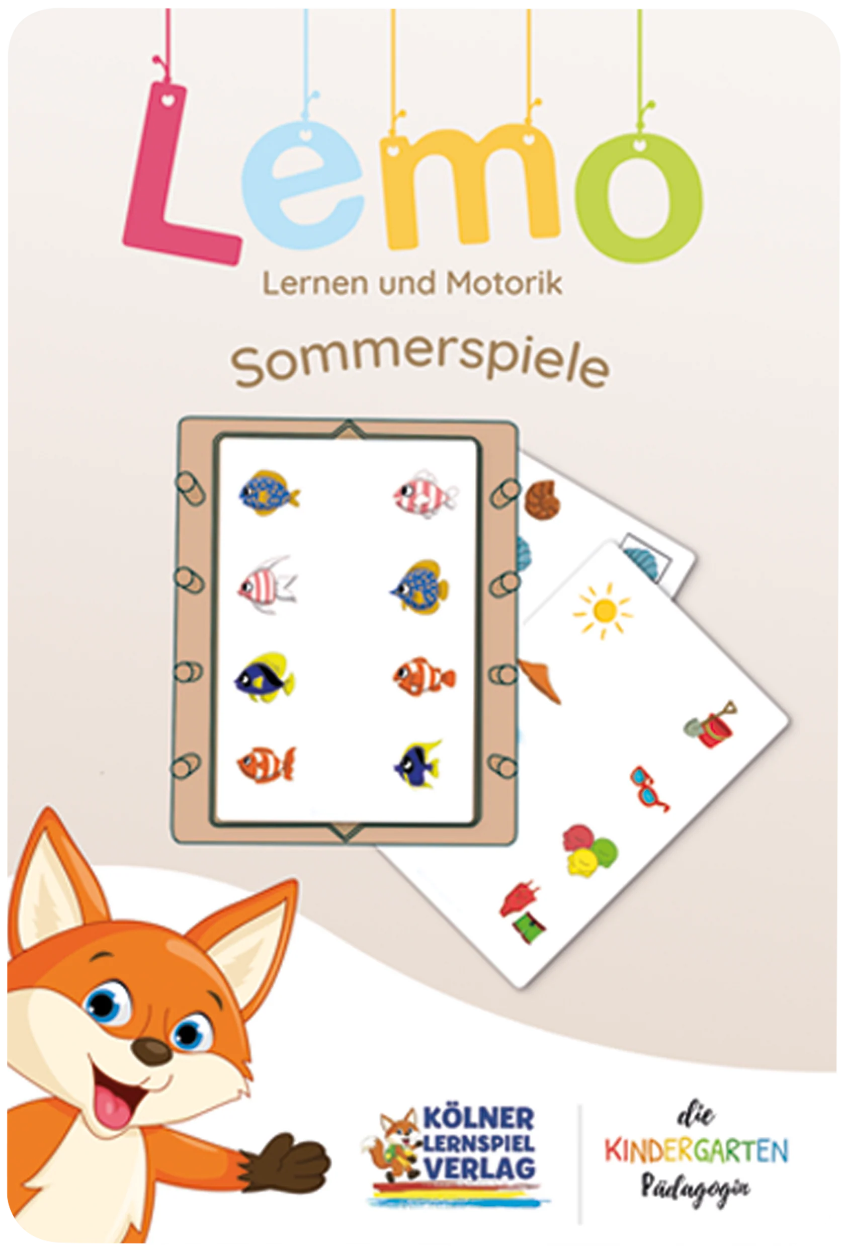 Kölner Lernspielverlag Lemo Kartensatz Sommerspiele (ab 4 Jahren)