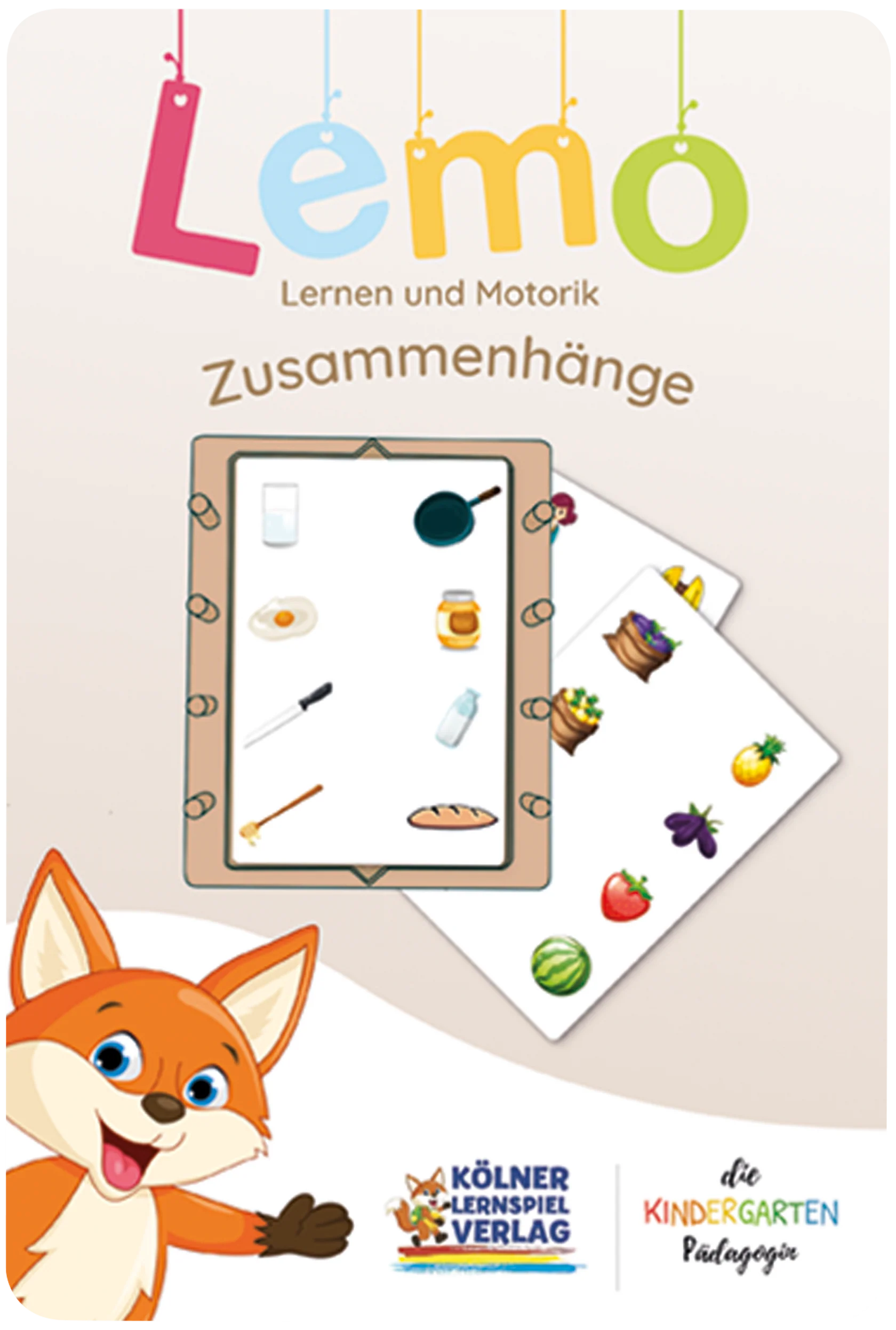 Kölner Lernspielverlag Lemo Kartensatz Zusammenhänge (ab 4 Jahren)