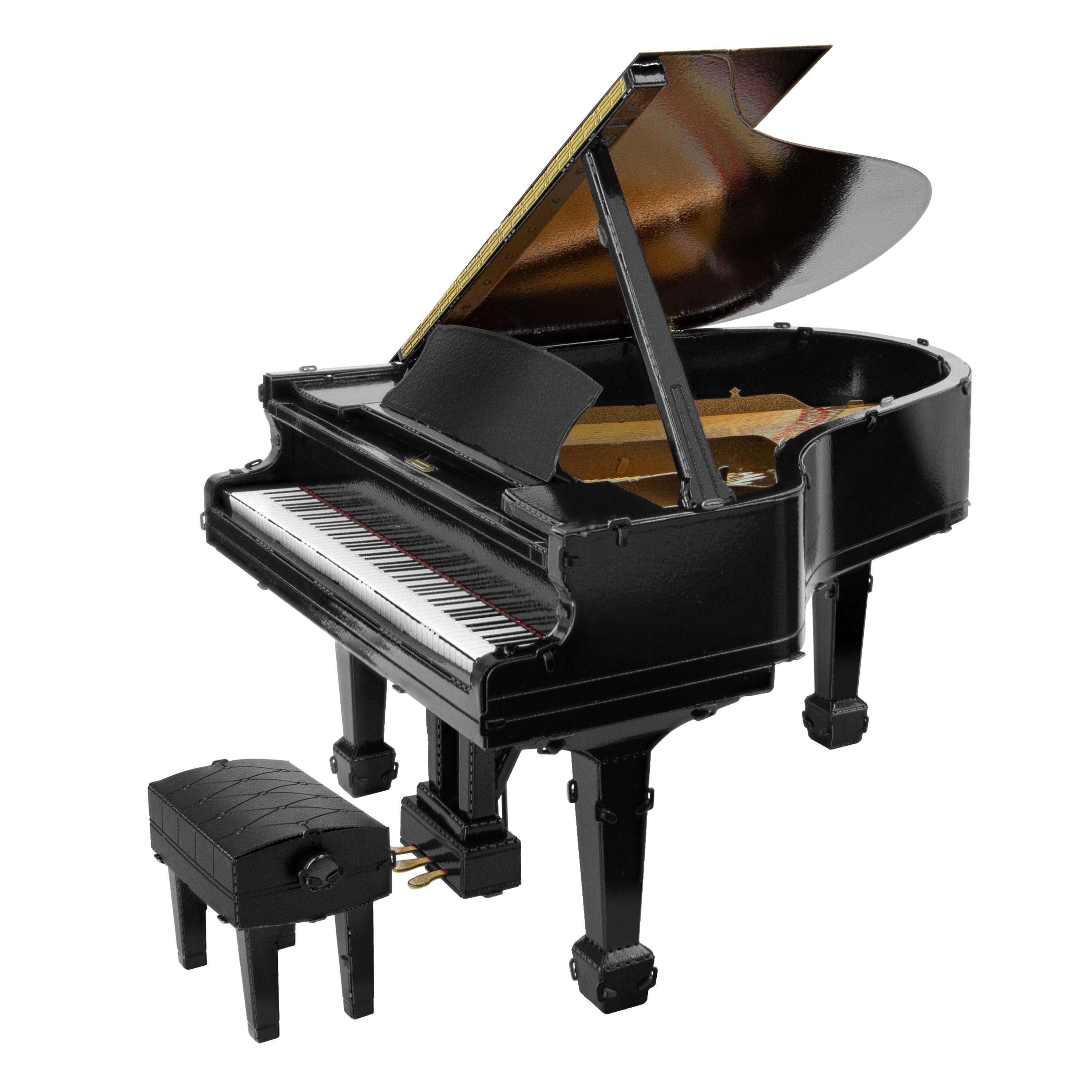Metal Earth Grand Piano – schwarz – Metall Bausatz
