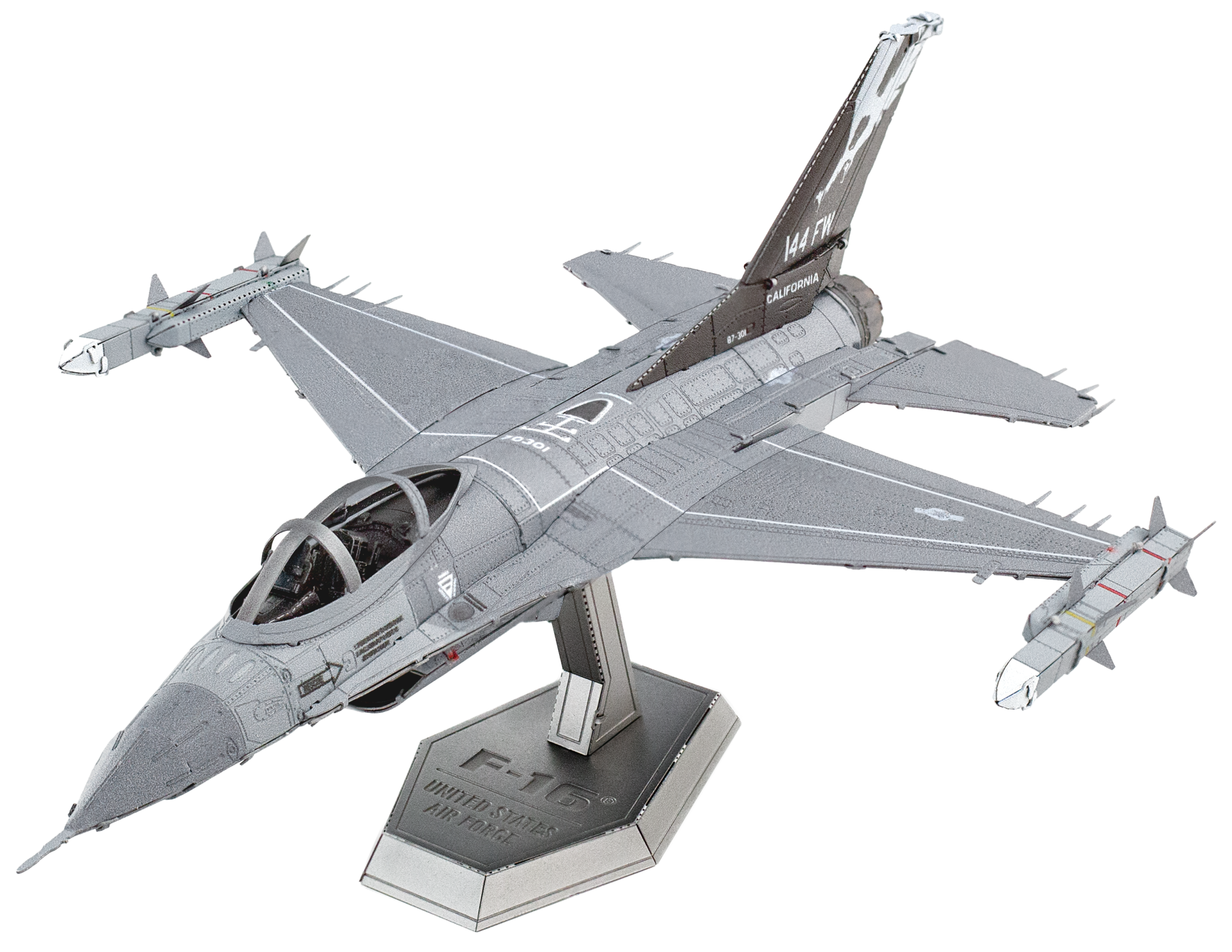 Metal Earth F-16 Fighting Falcon – United States Air Force – Metall Bausatz